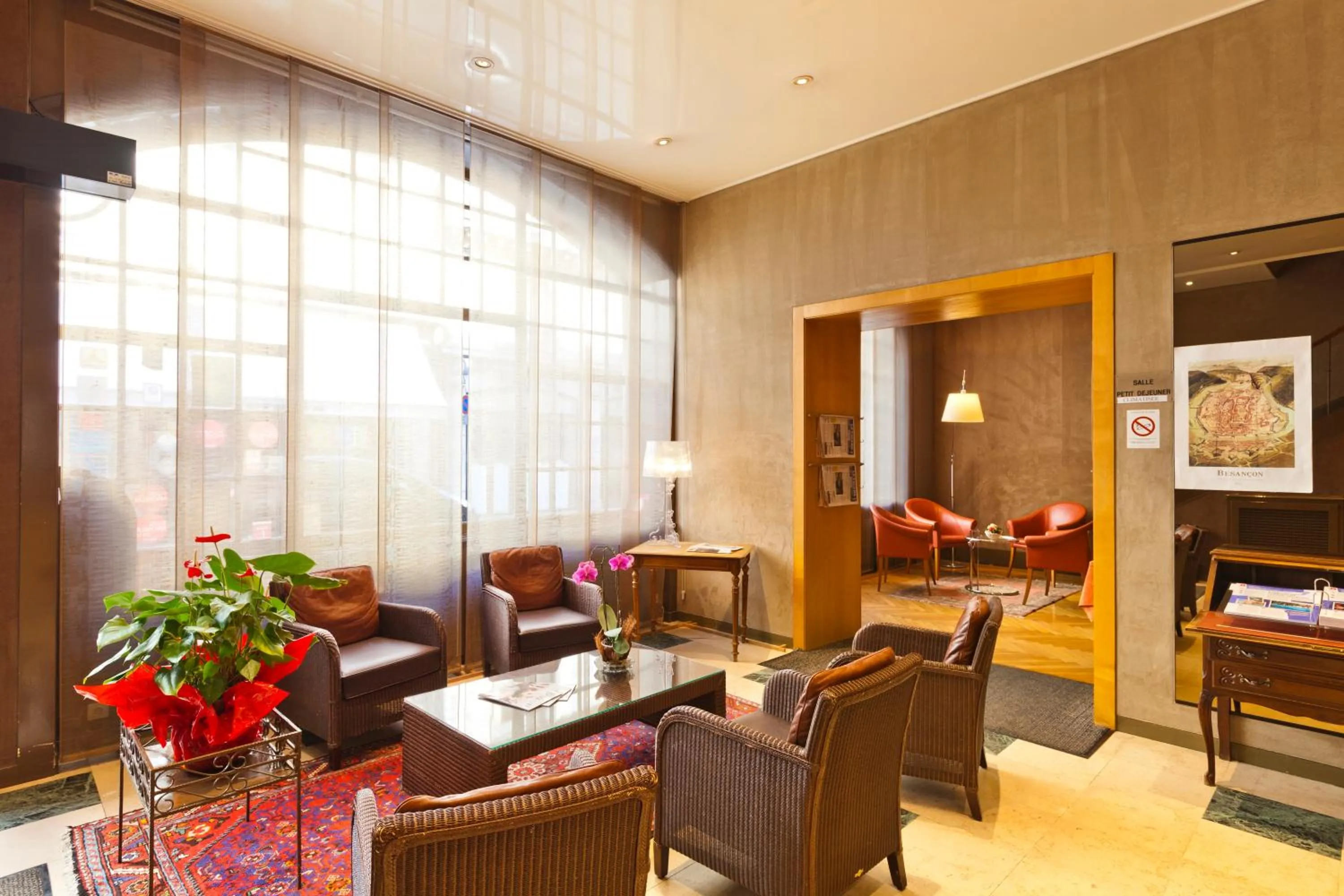 Lobby or reception in Hotel Du Nord