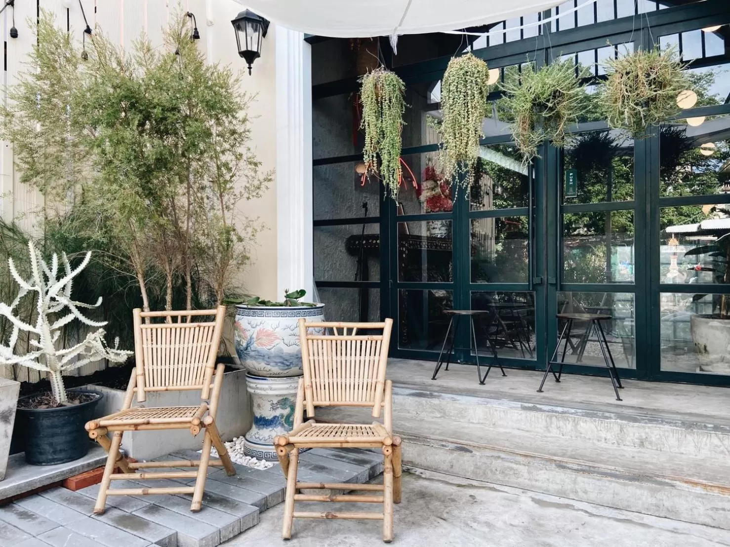 Garden in Tim Mansion