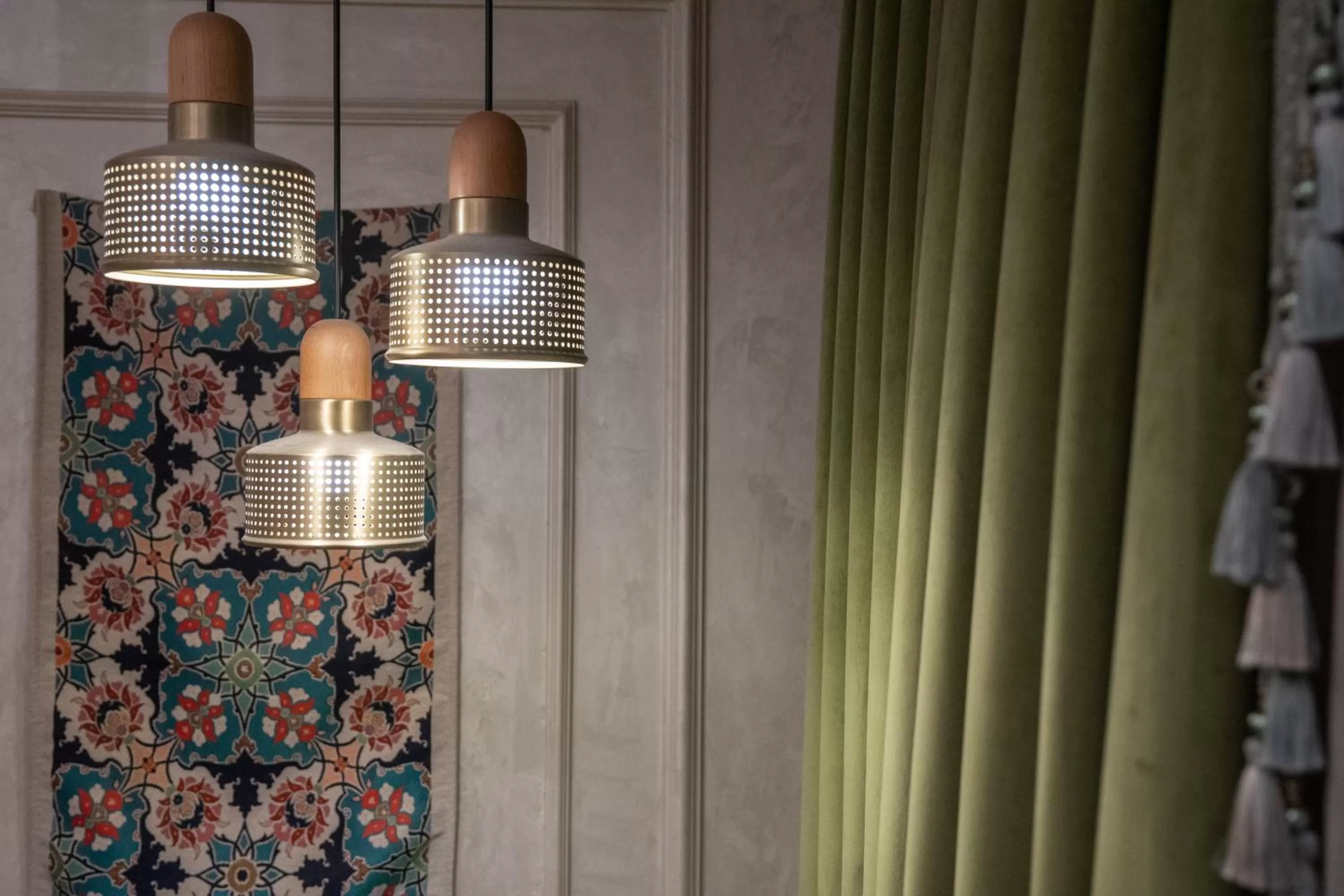 Decorative detail in Hotel Niles Istanbul