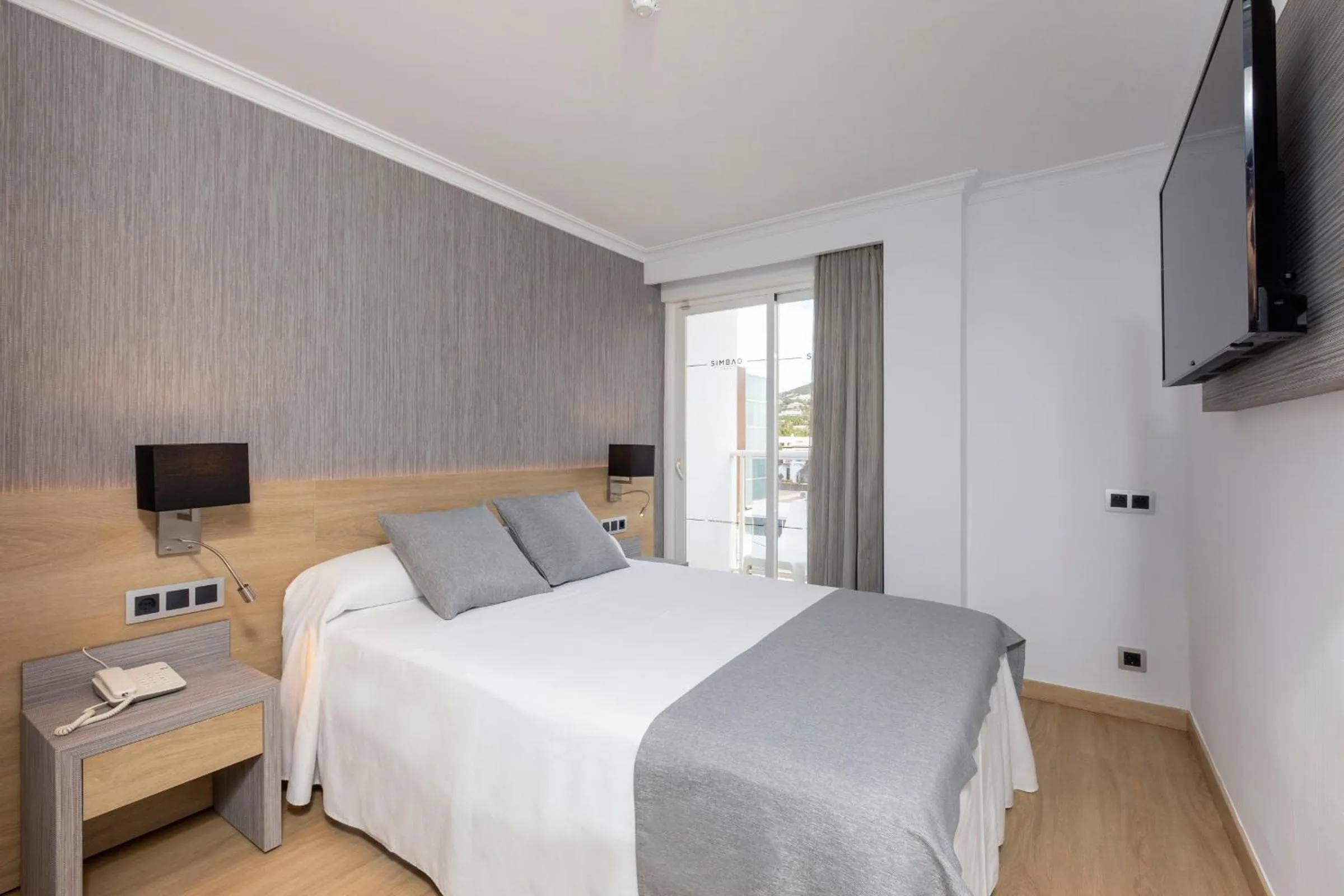 Bed in Hotel Simbad Ibiza