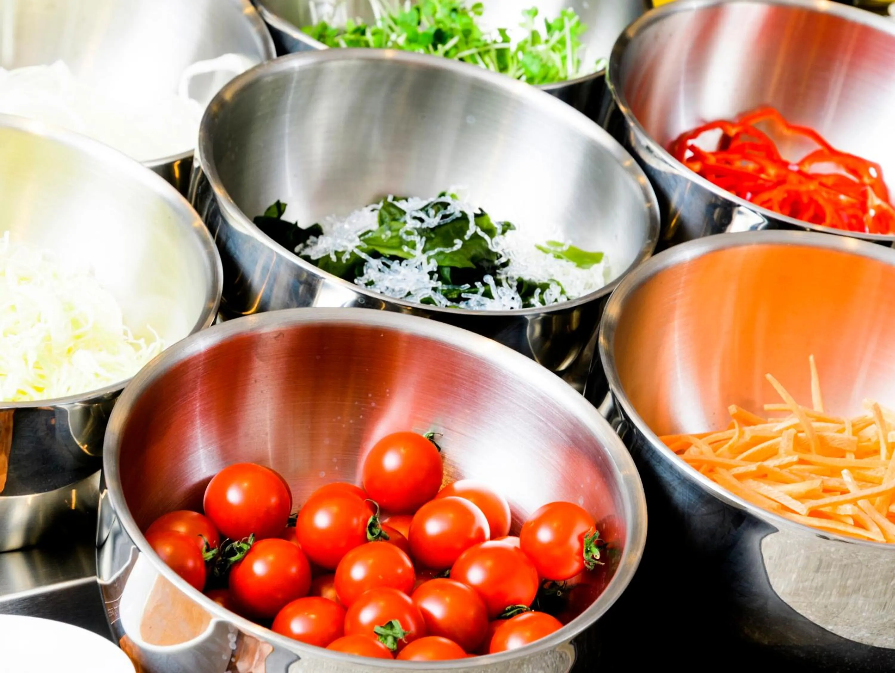 Buffet breakfast in ART Hotel Oita