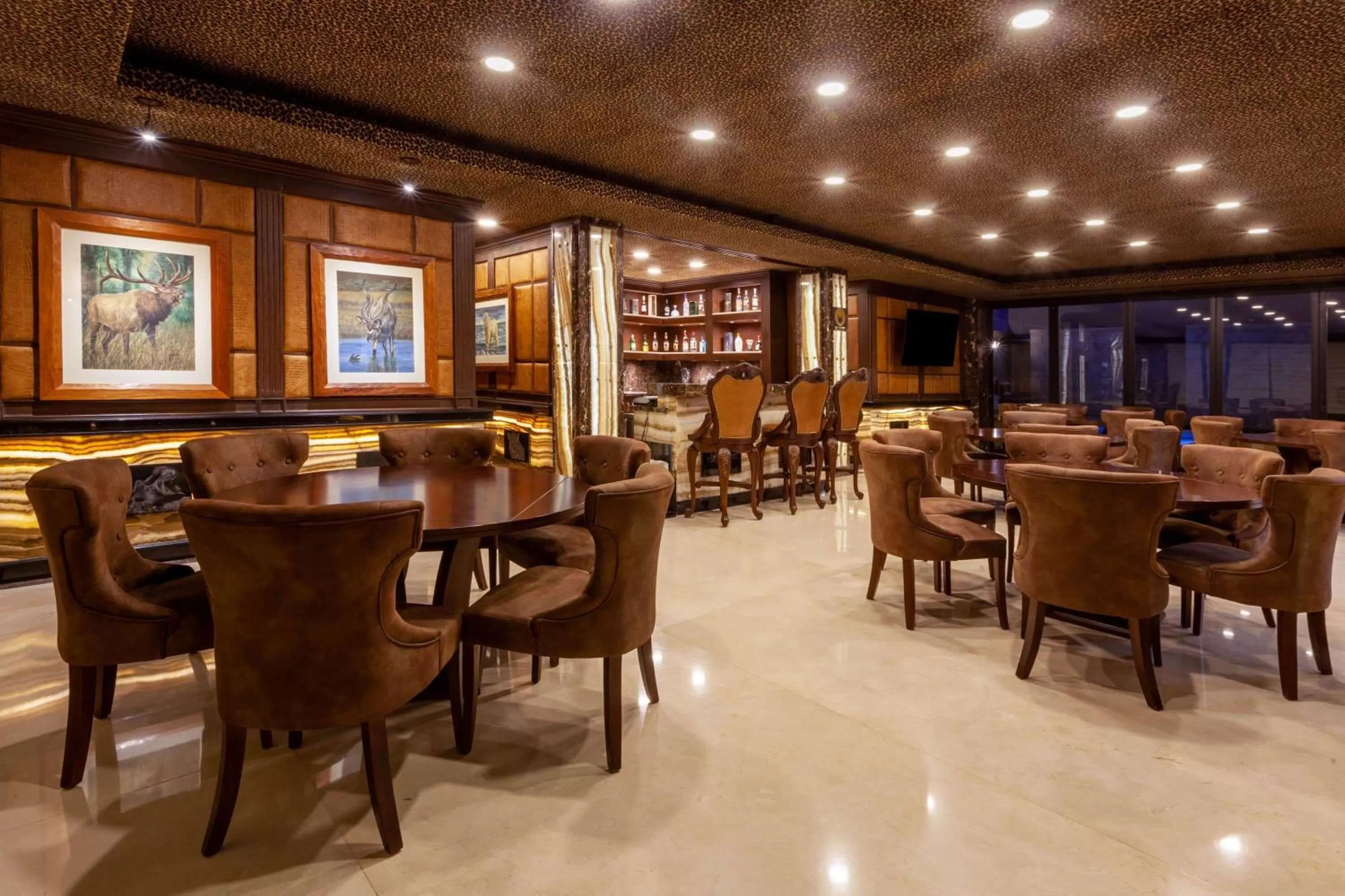 Lounge or bar in Wyndham Torreon