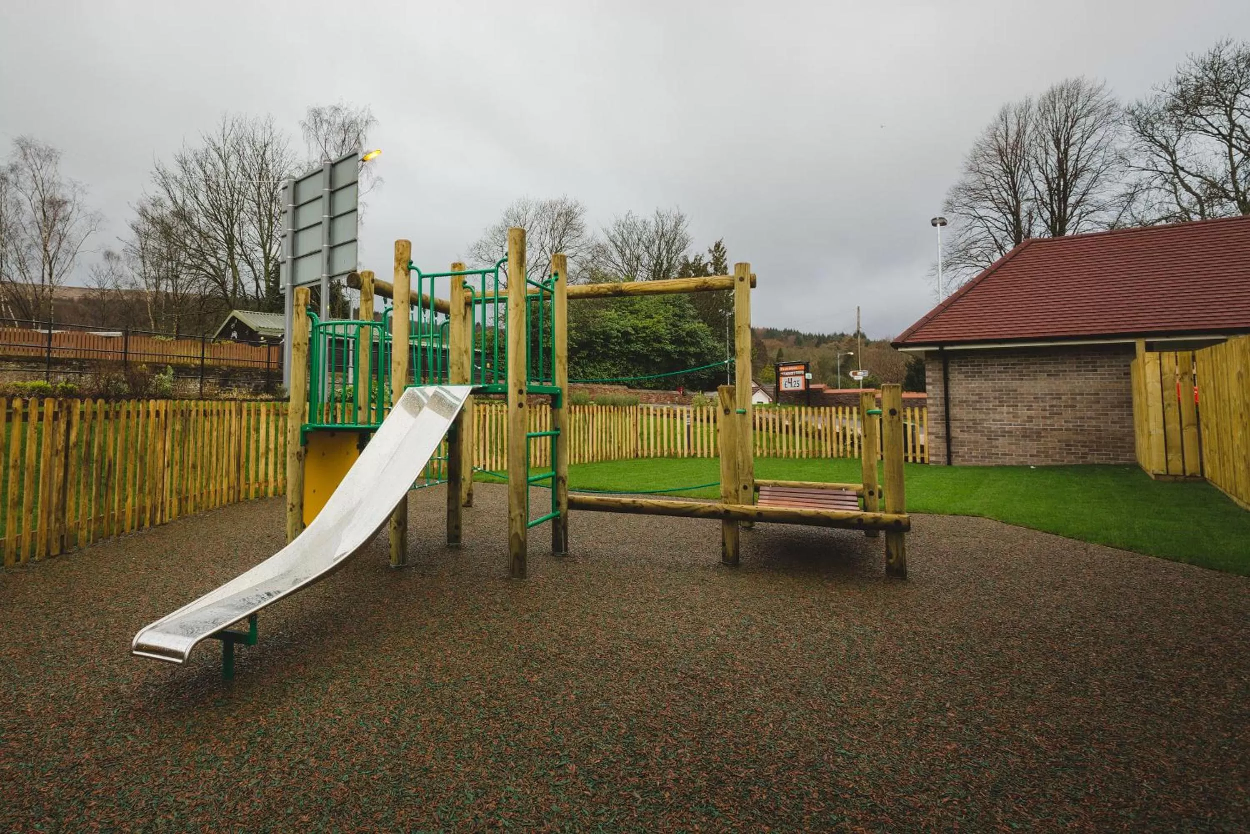 Children play ground in Queen of the Loch, Balloch by Marston's Inns