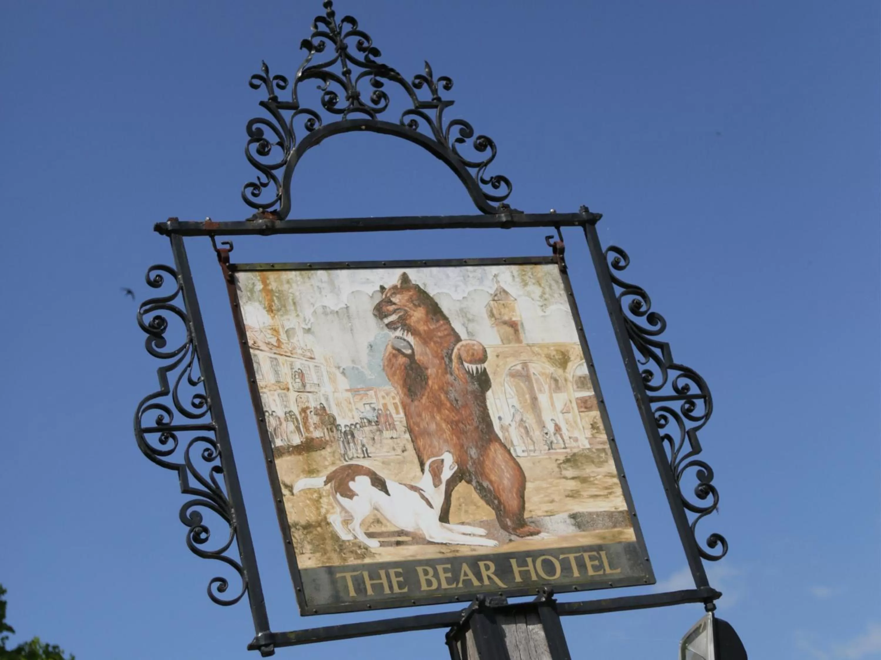 Decorative detail in Macdonald Bear Hotel