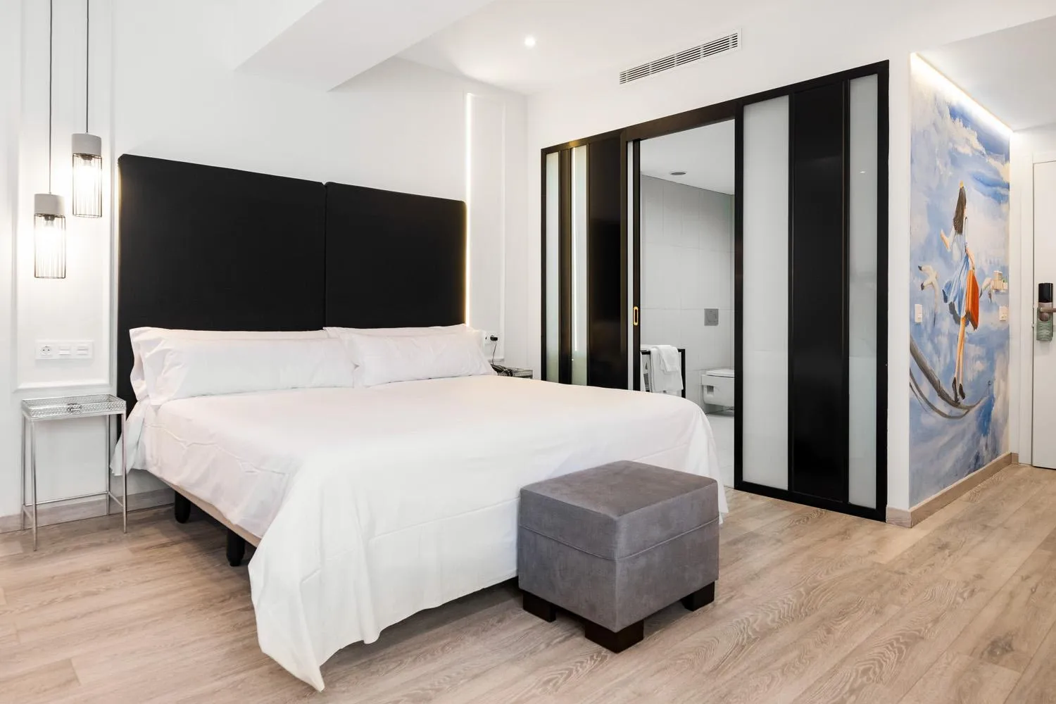 Bed in Urban Anaga Hotel