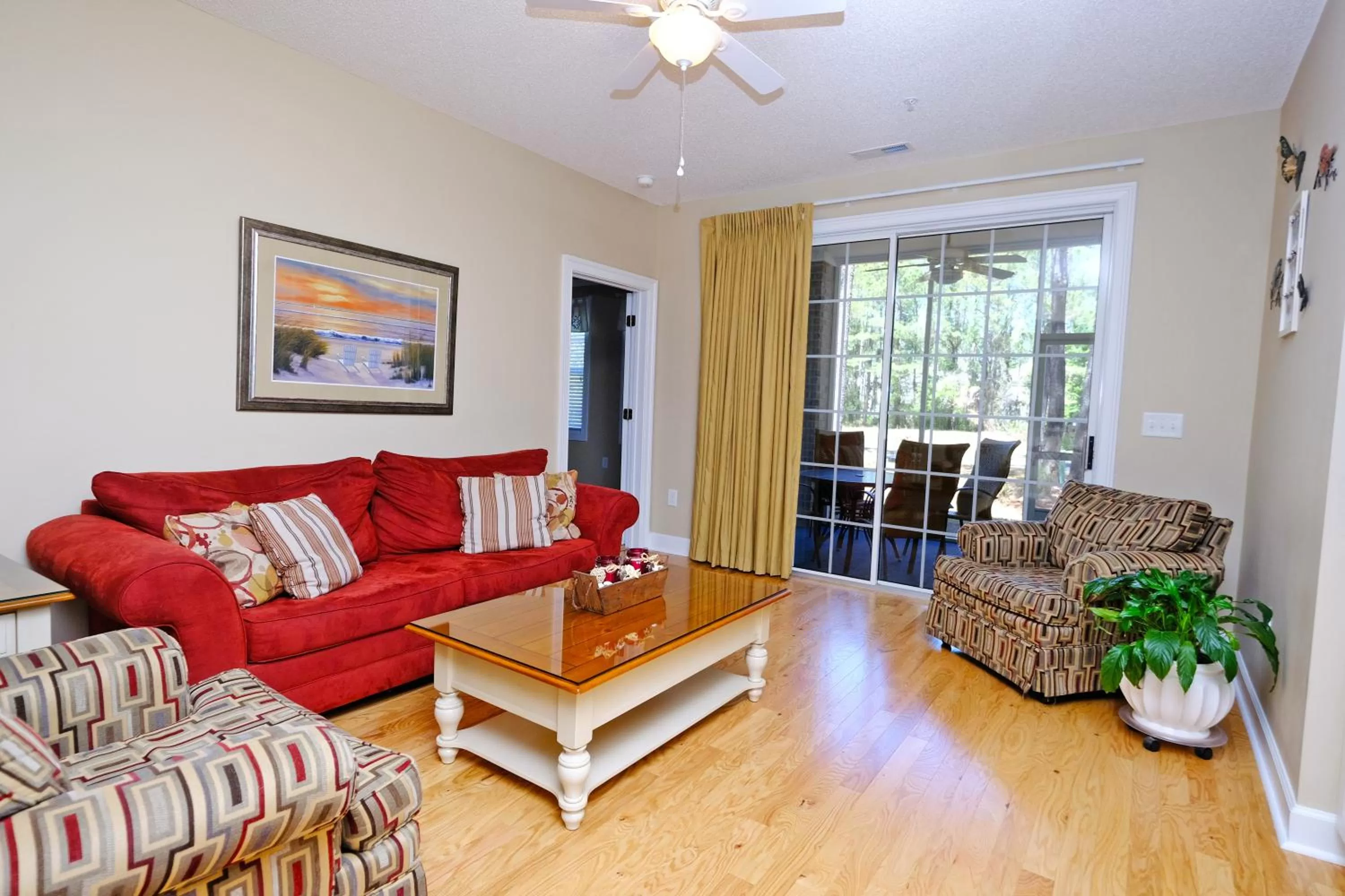 Living room in Barefoot Resort Golf & Yacht Club Villas
