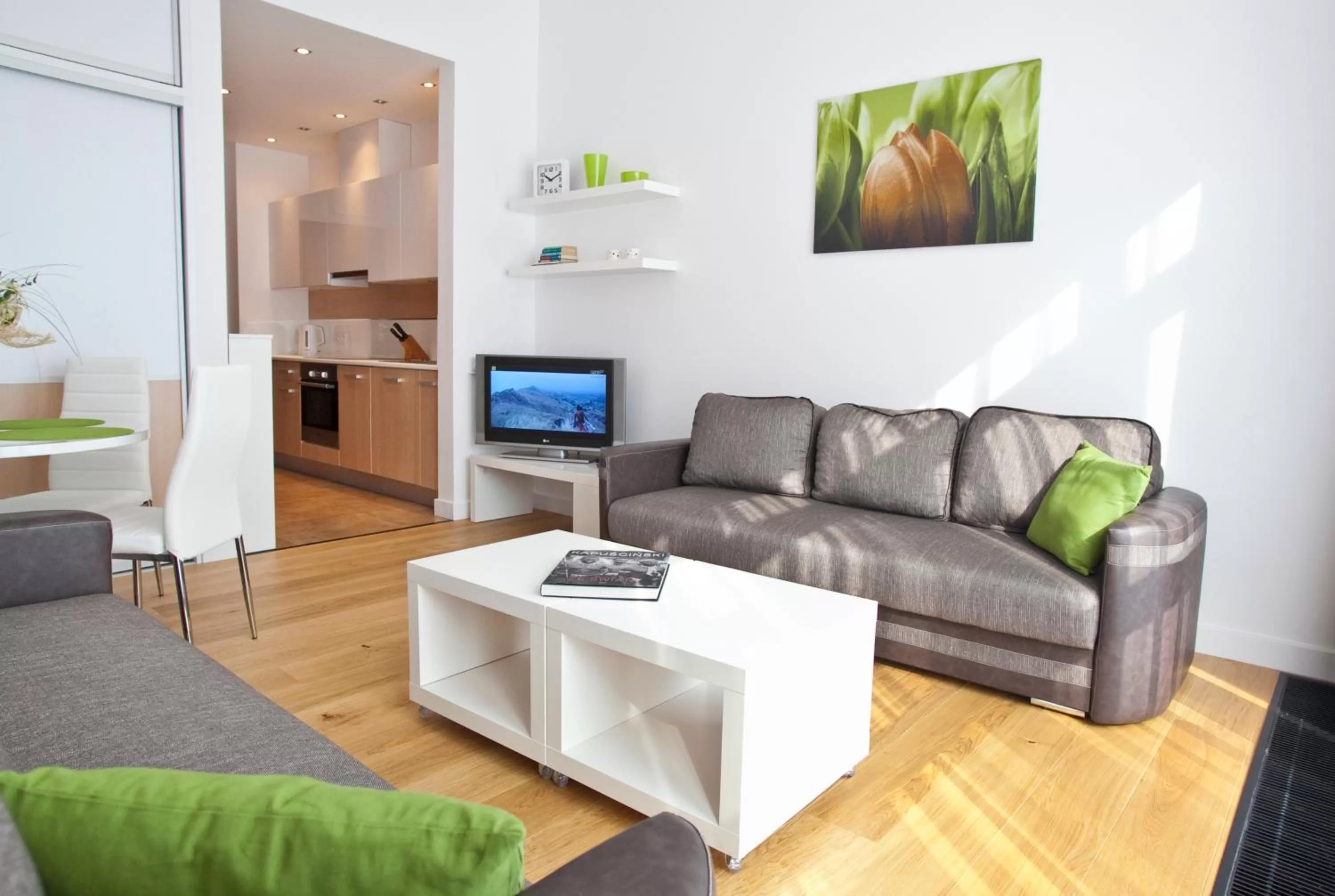 TV and multimedia, Seating Area in Dune Resort Mielno - A
