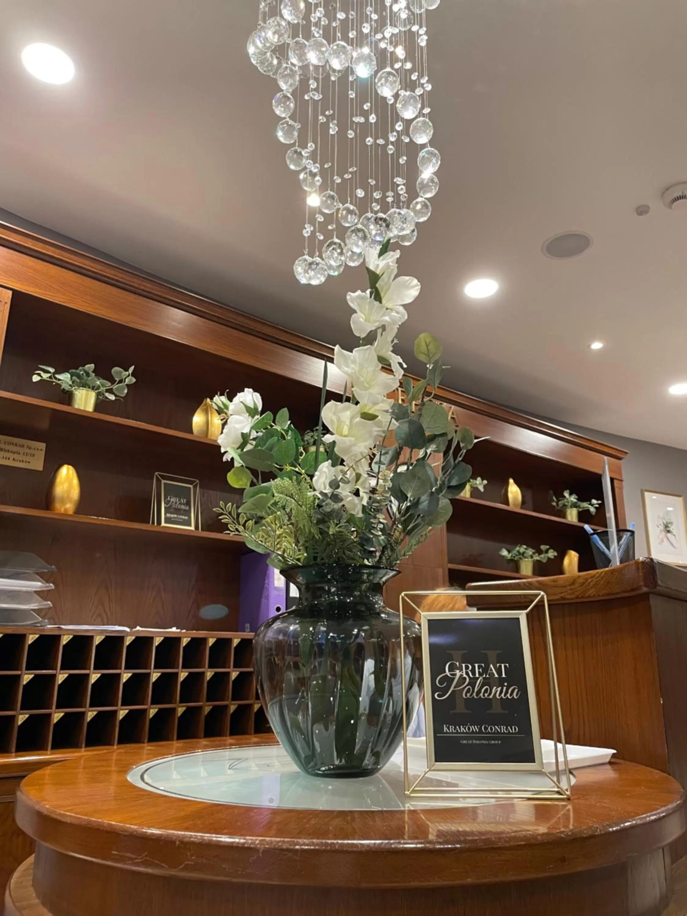 Kitchen or kitchenette in Hotel Great Polonia Conrad Kraków