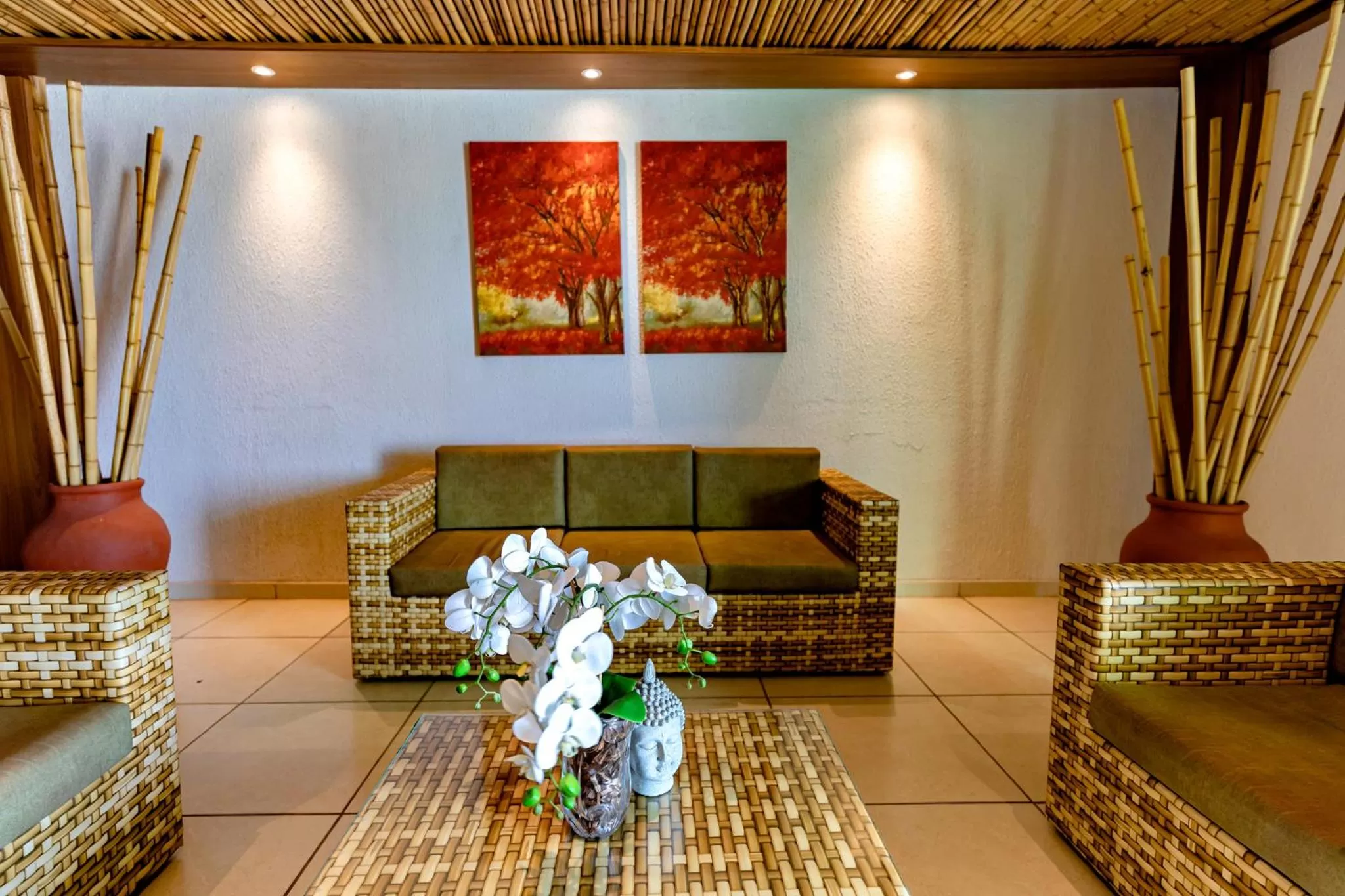 Lobby or reception in Brisa do Mar Beach Hotel