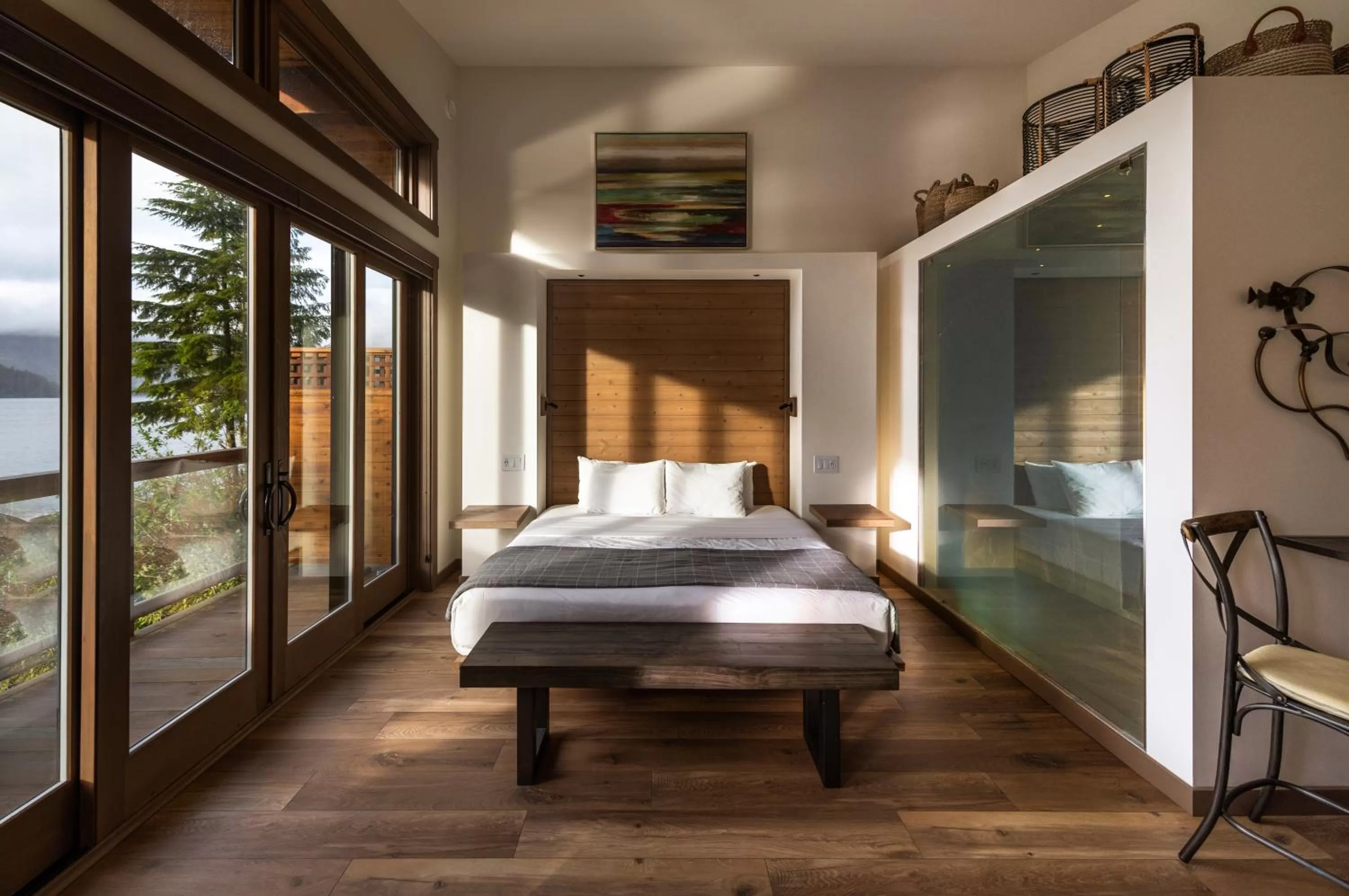 Bed in Wild Renfrew Seaside Cottages