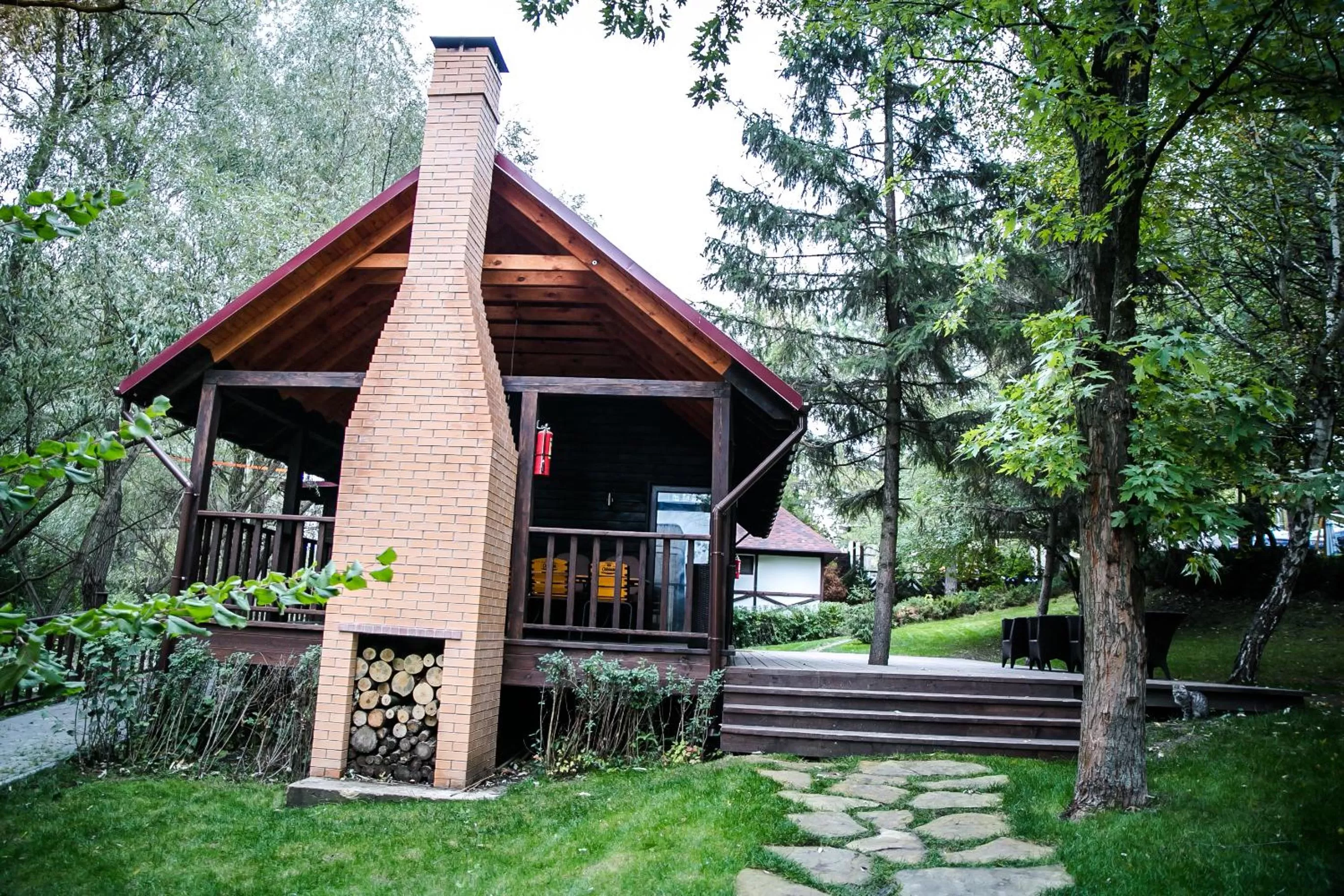 Natural landscape, Garden in Tree House Relax Park