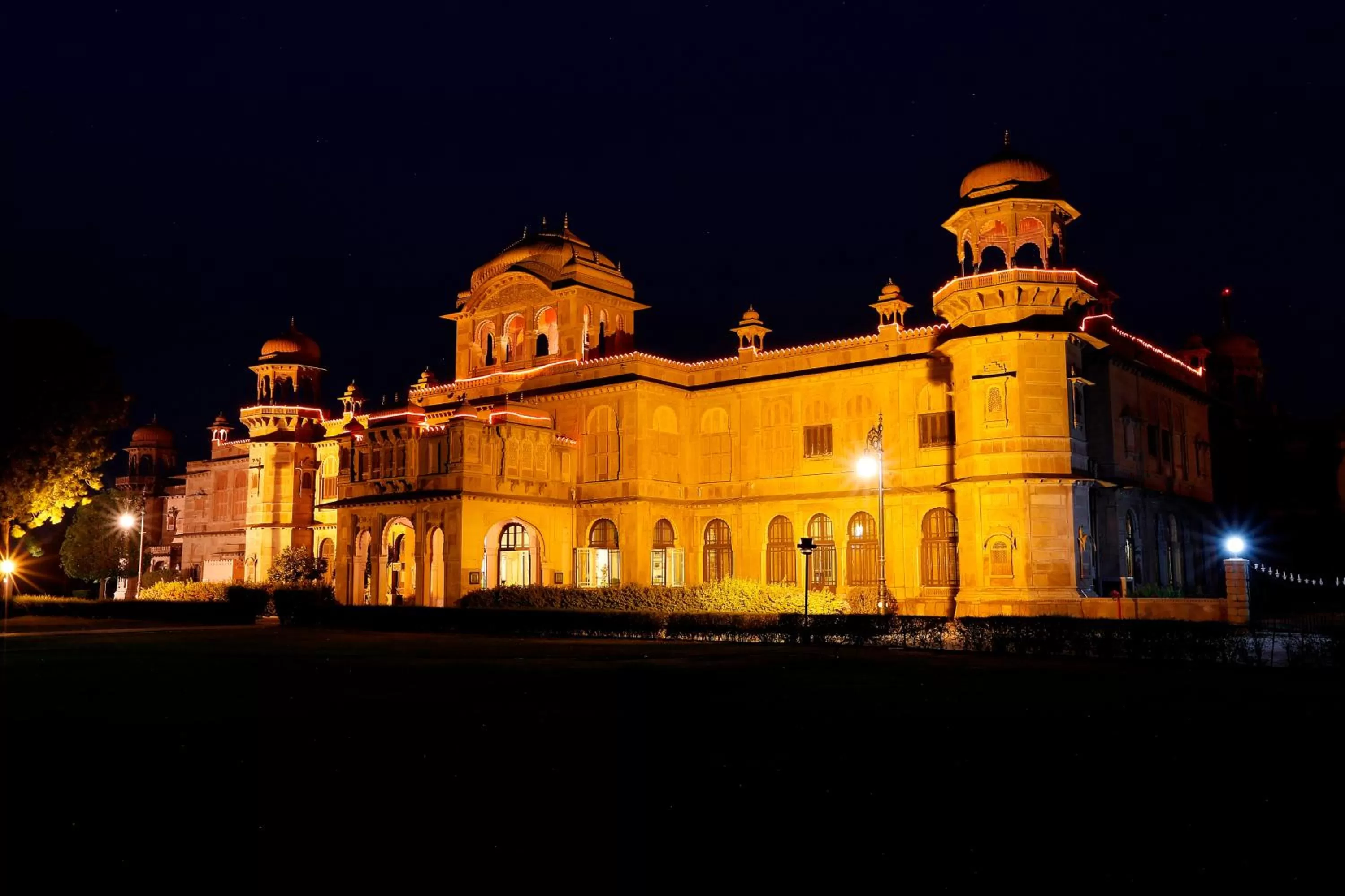 Facade/entrance in The Lallgarh Palace - A Heritage Hotel