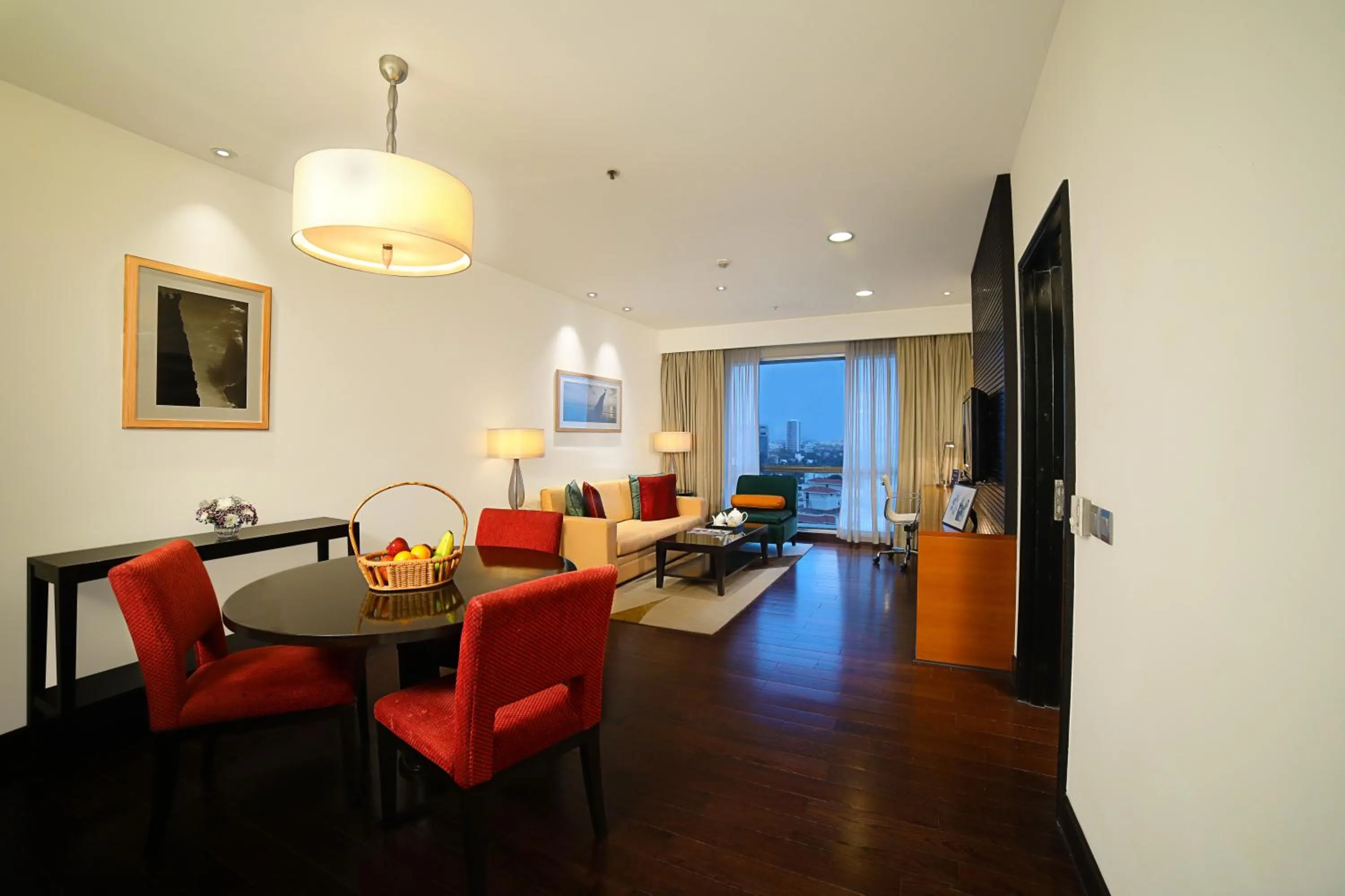 Living room in Somerset Greenways Chennai