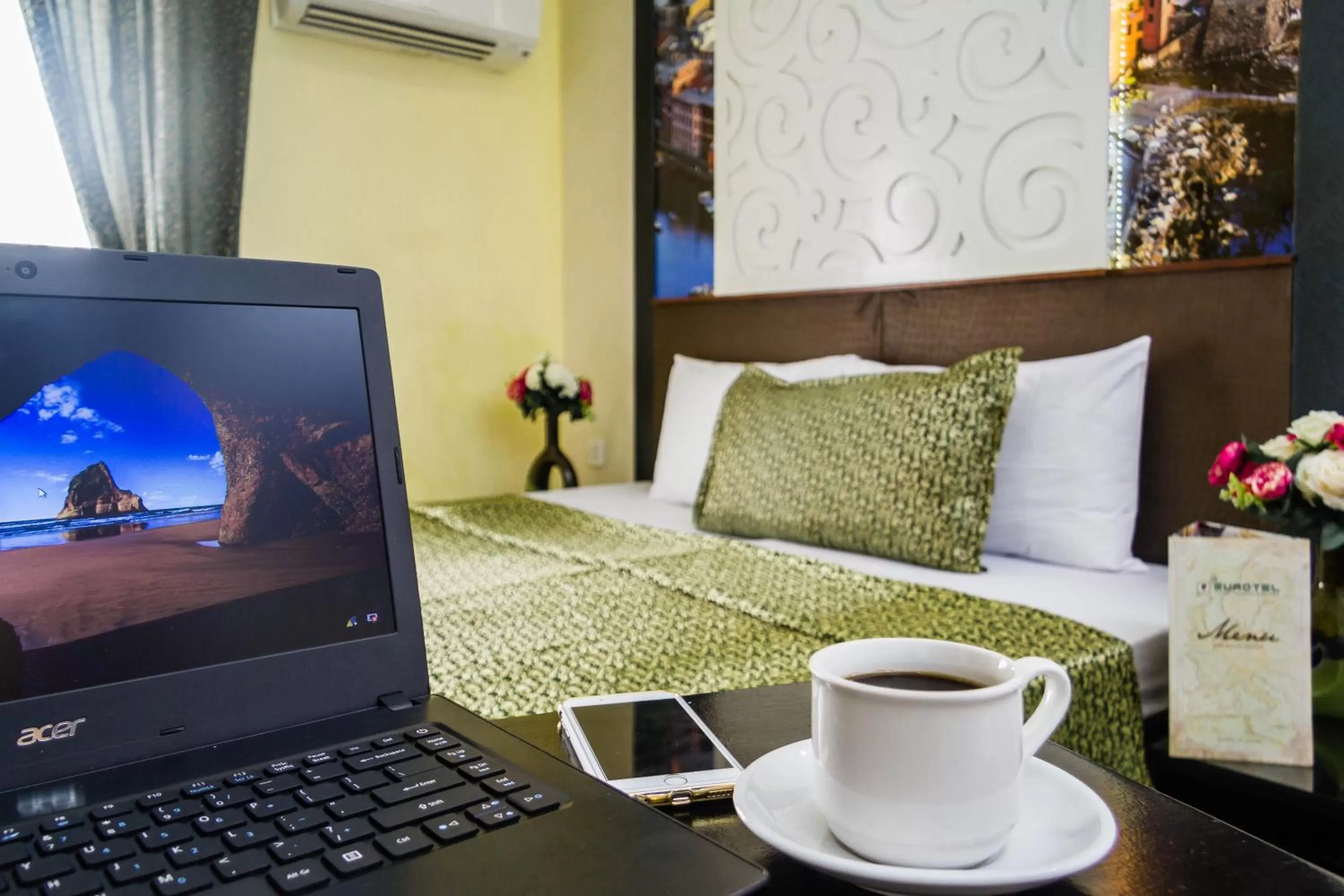 Bedroom, Bed in Eurotel North EDSA