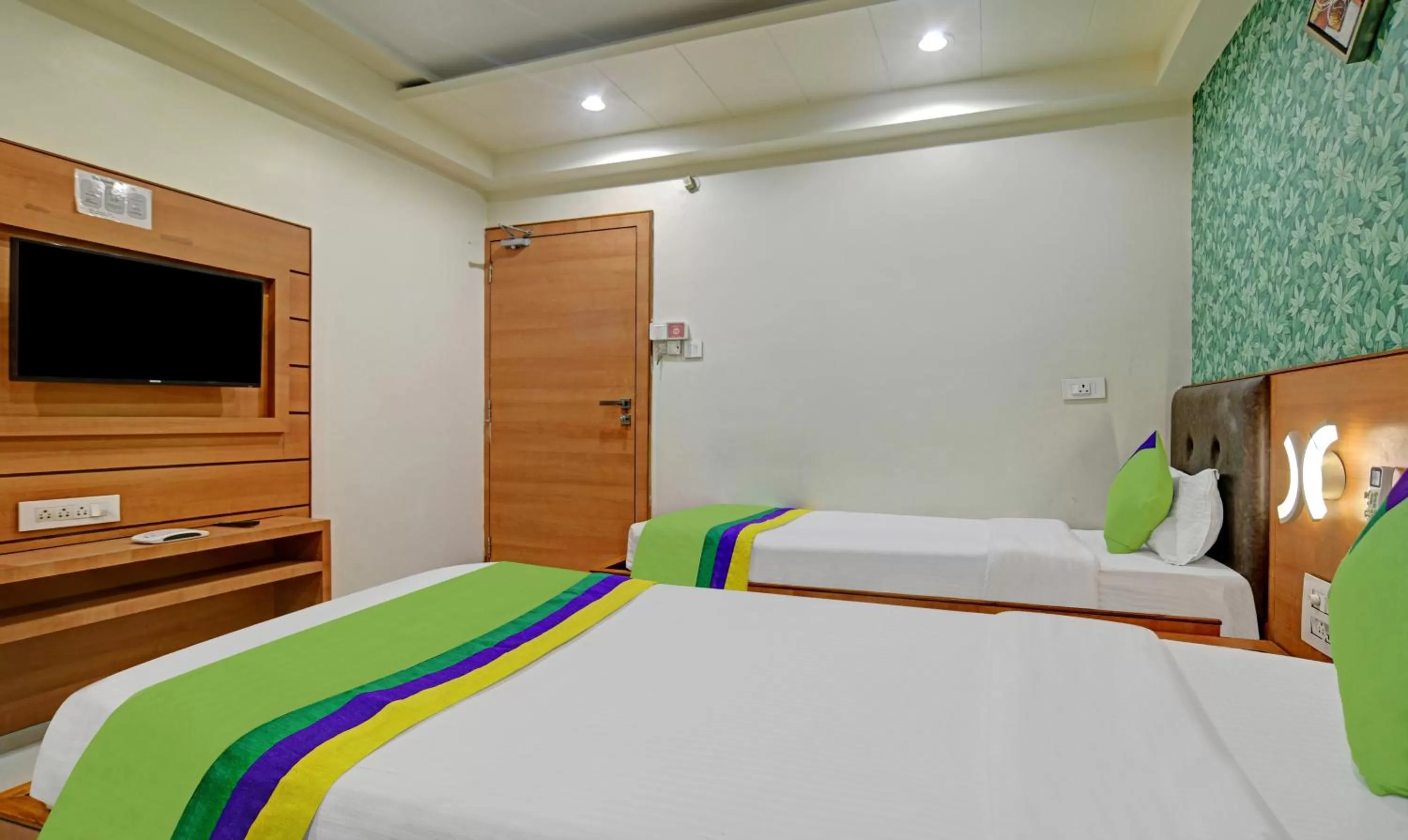 Bed in Treebo Trend Johri Regency Malviya Nagar