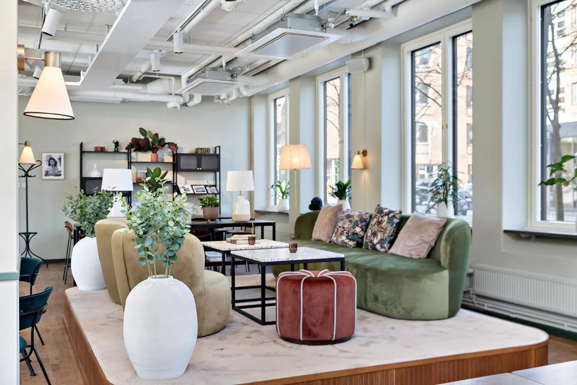 Living room in Hotel Giò; BW Signature Collection