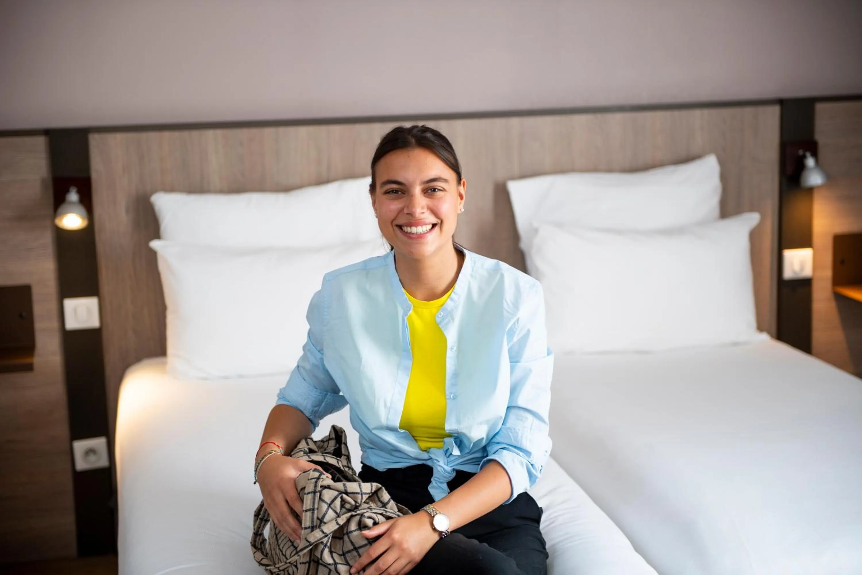 Photo of the whole room, Bed in Adagio Access Lyon Centre Université