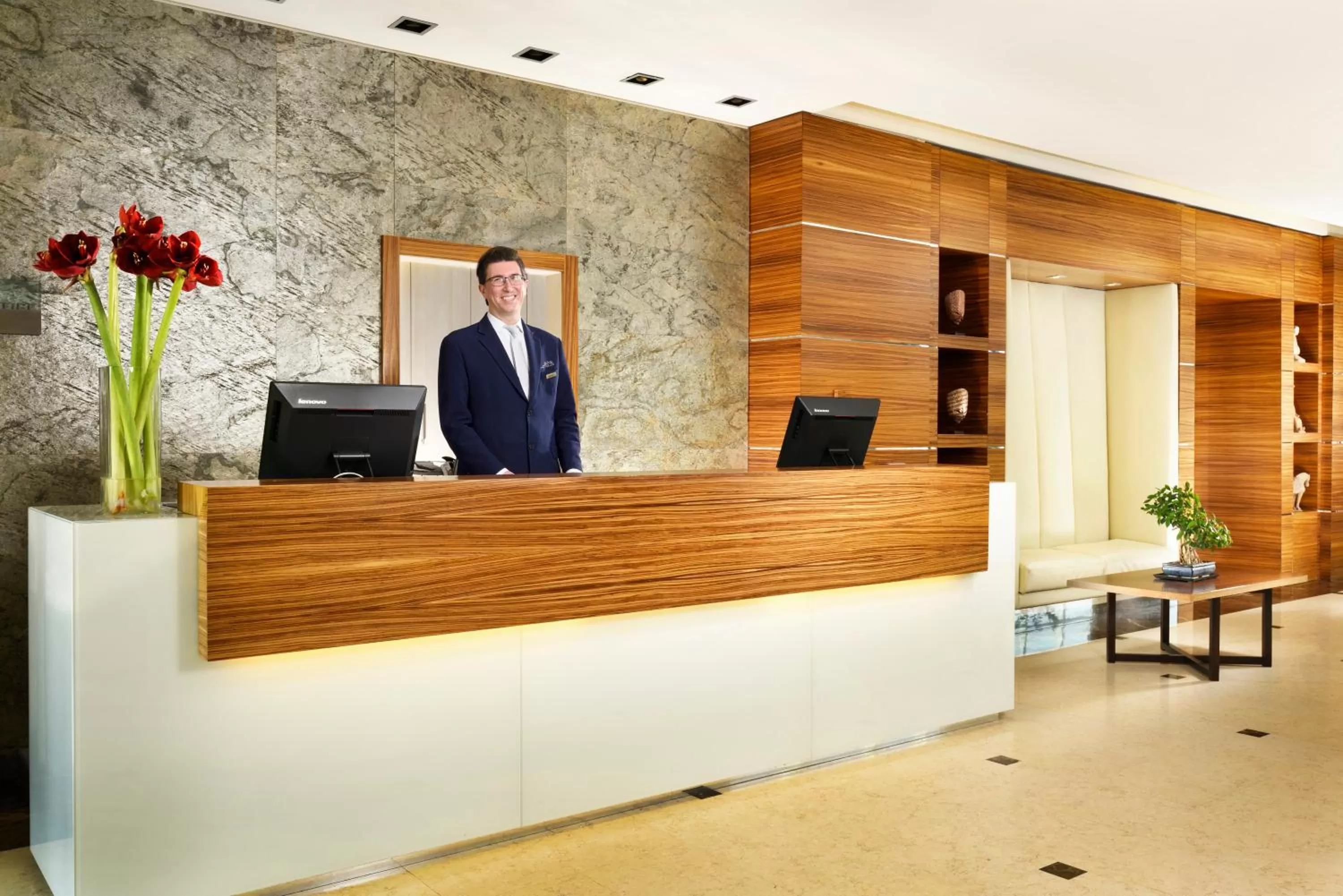 Lobby or reception in Hotel La Favorita