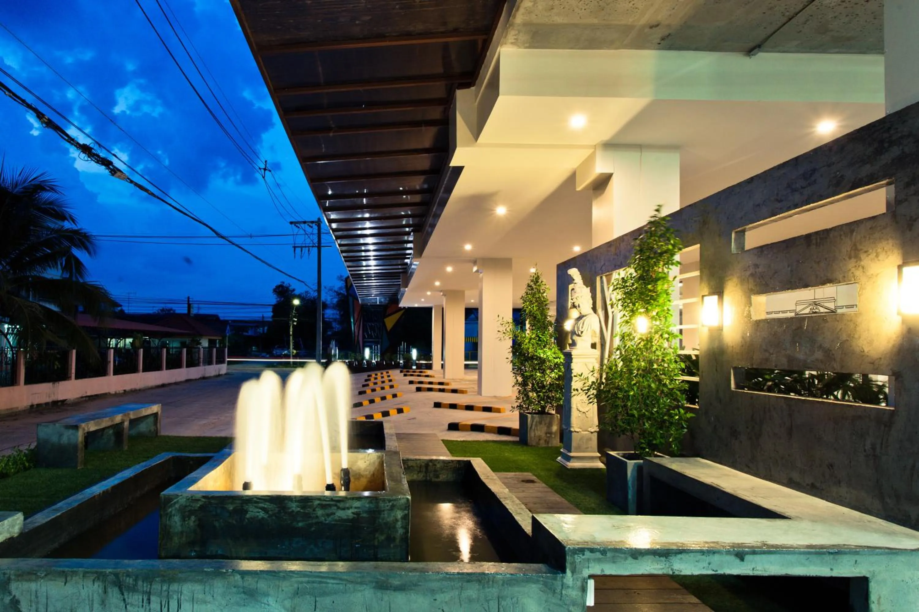 Off site in The Proud Hotel