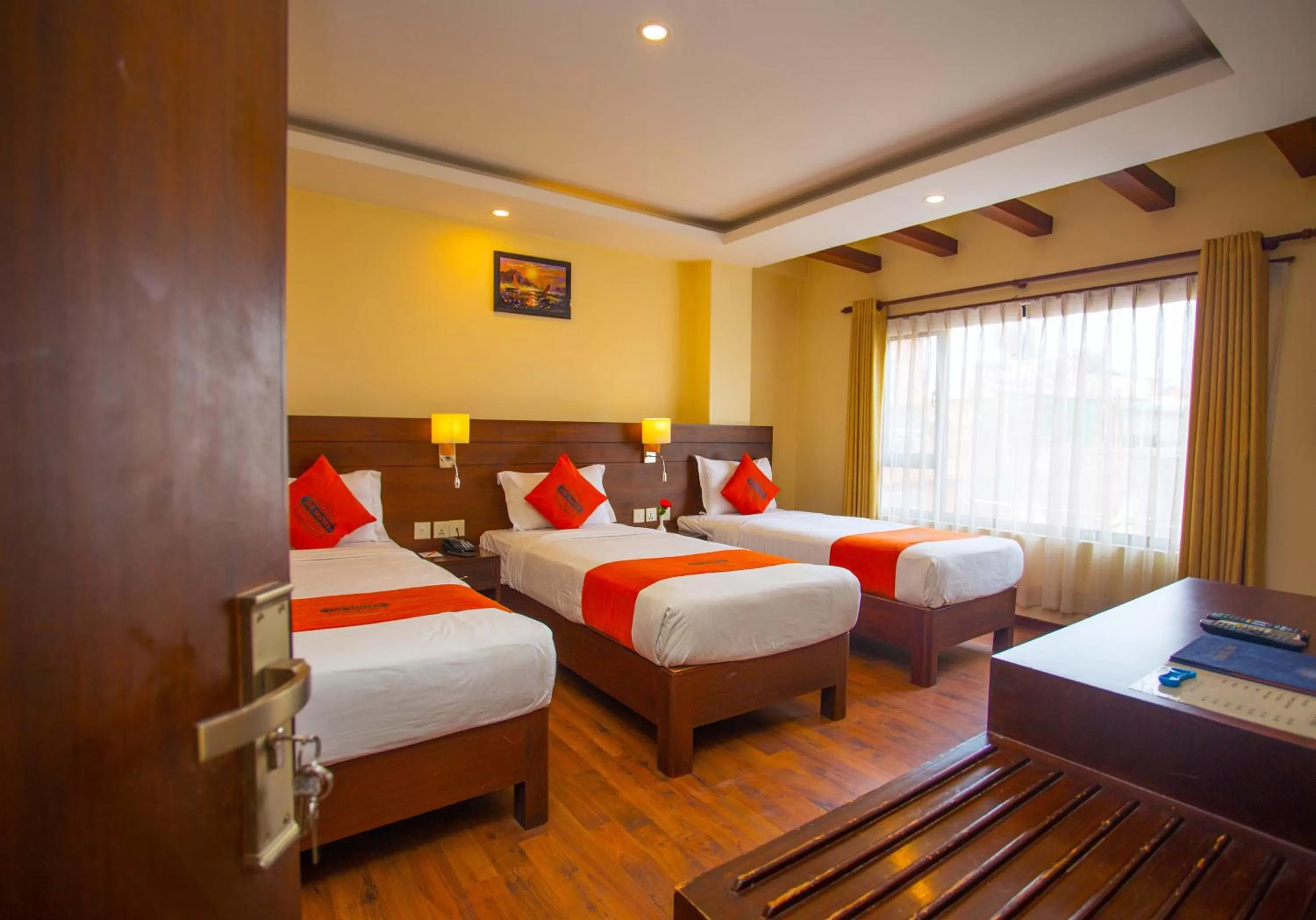 Photo of the whole room, Bed in Hotel Jay Suites