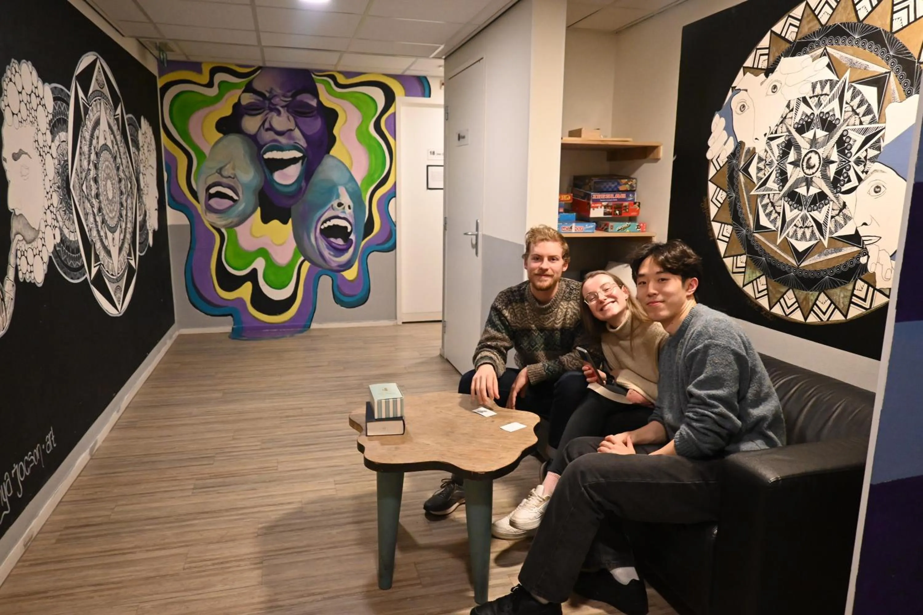 Floor plan in Dutchies Hostel