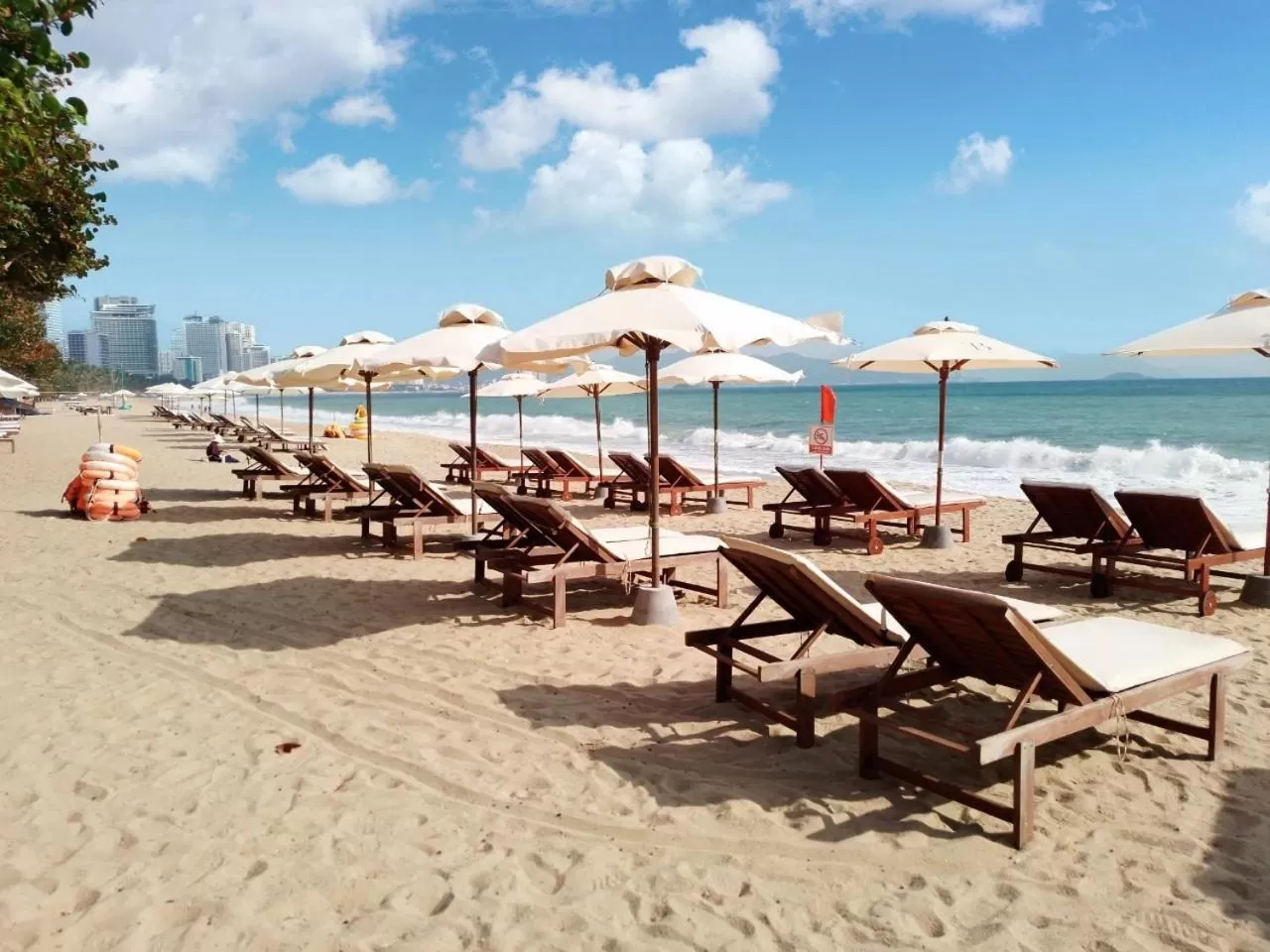 Beach in Emerald Bay Hotel & Spa Nha Trang