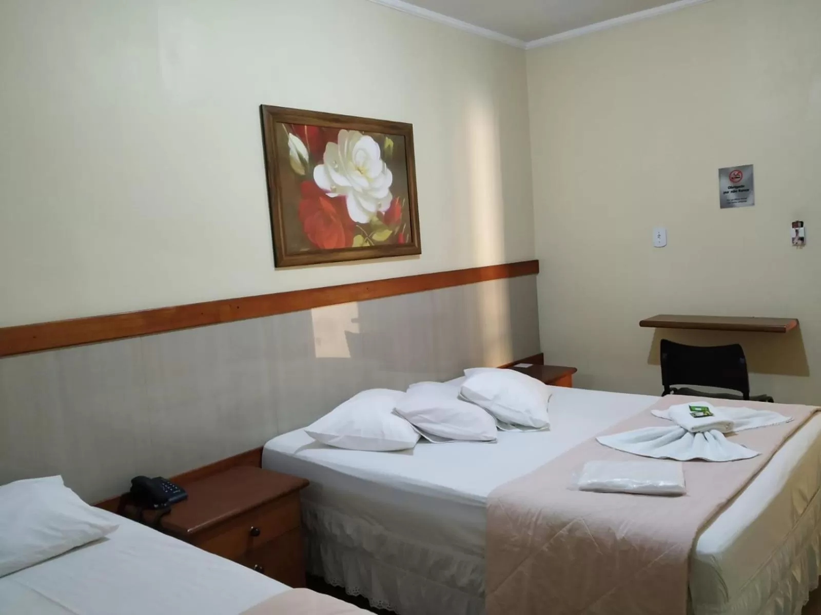 Bed in Hotel Garfo de Ouro