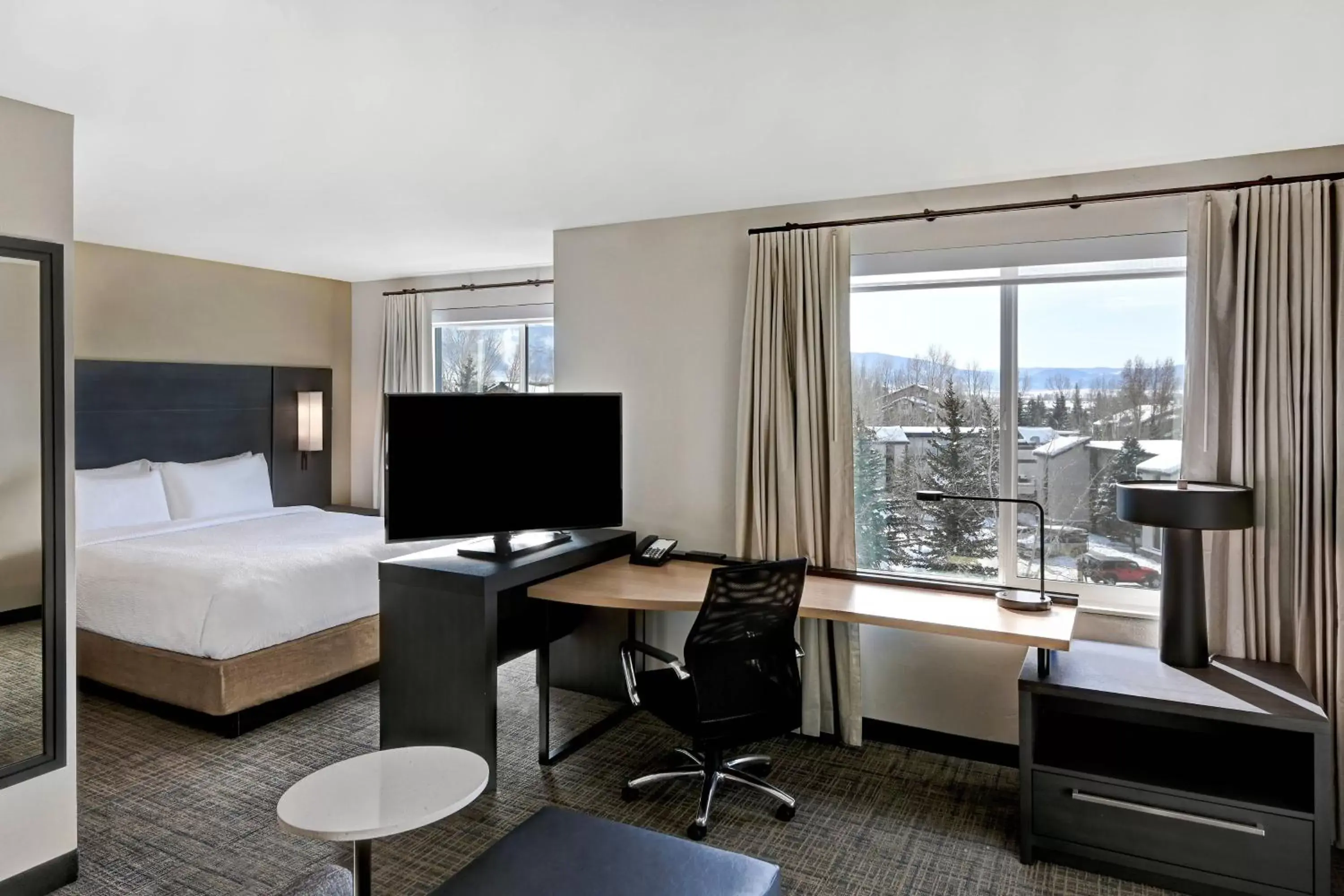 King Studio with Sofa Bed - Hearing Accessible in Residence Inn by Marriott Steamboat Springs King Studio with Sofa Bed - Hearing Accessible in Residence Inn by Marriott Steamboat Springs