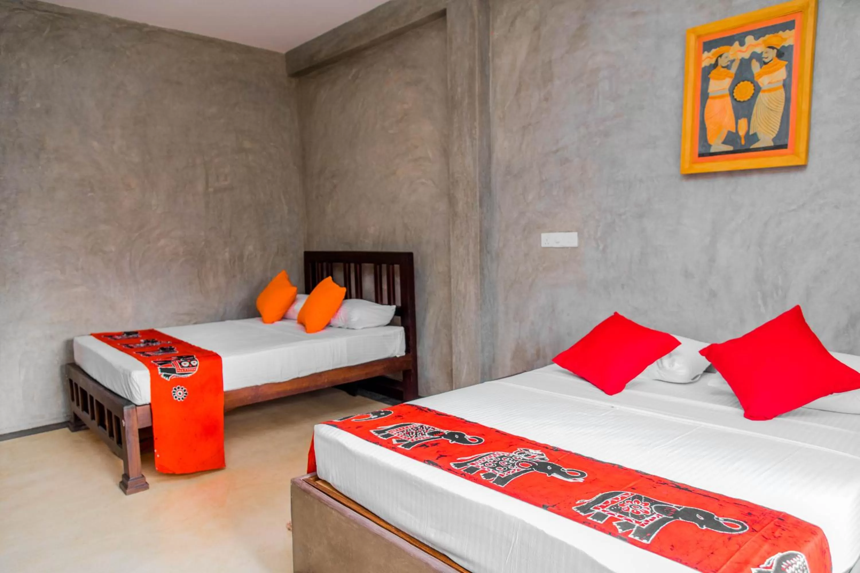 Bed in Negombo Boutique Villa