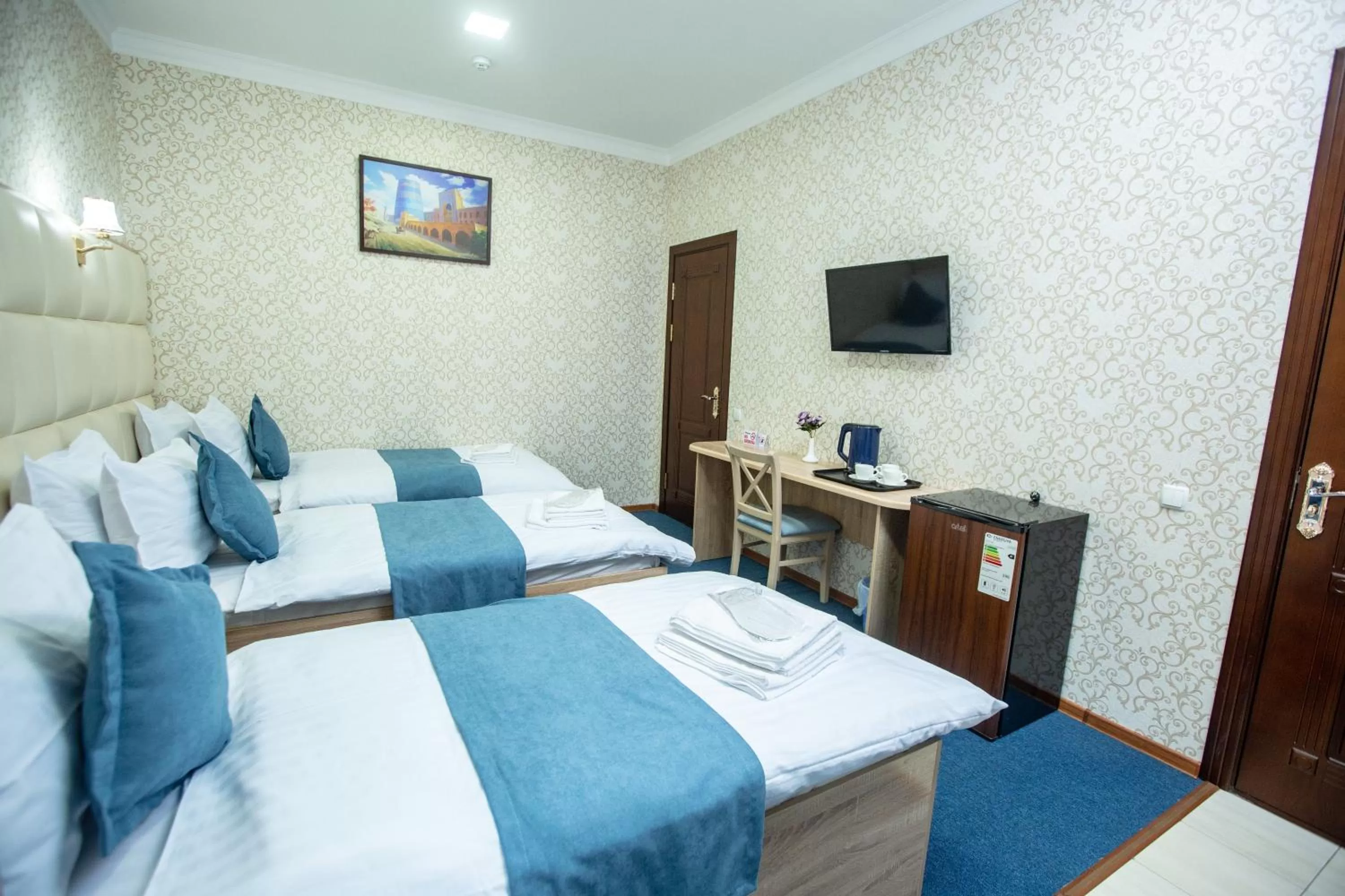 Photo of the whole room, Bed in Mirzo Boutique Hotel