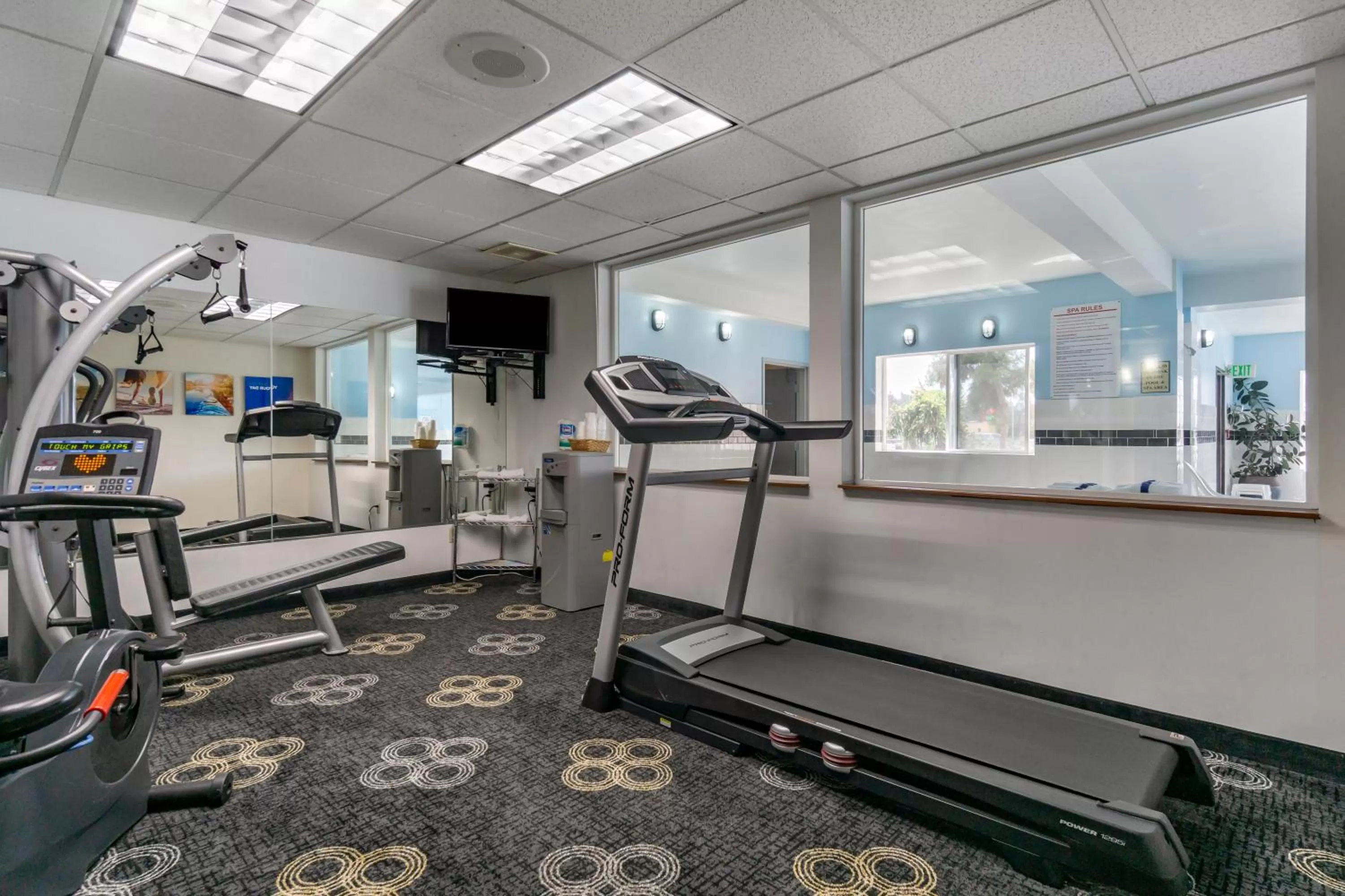 Fitness centre/facilities in Comfort Inn Kent - Seattle