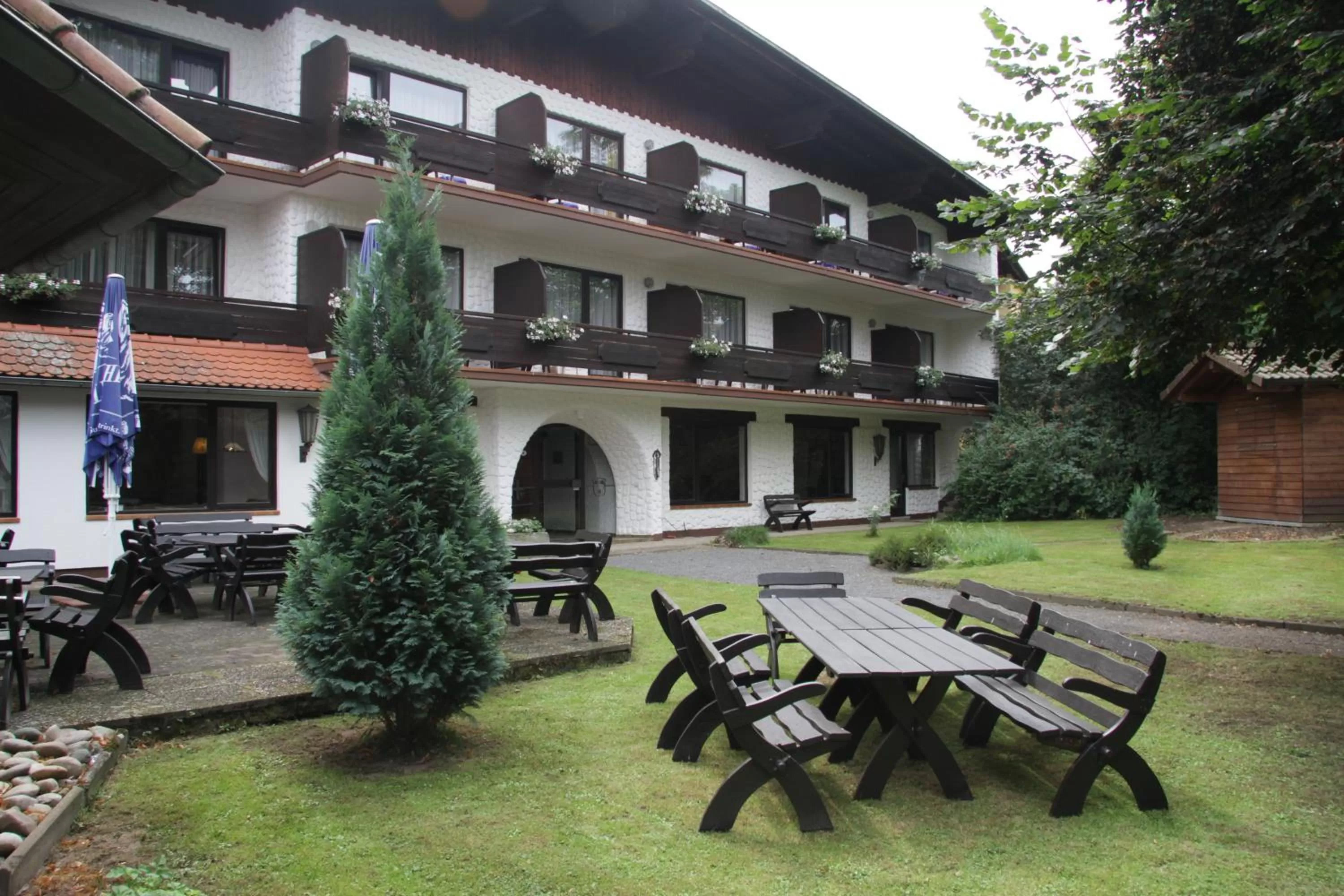 Facade/entrance in Hotel Büchner Garni