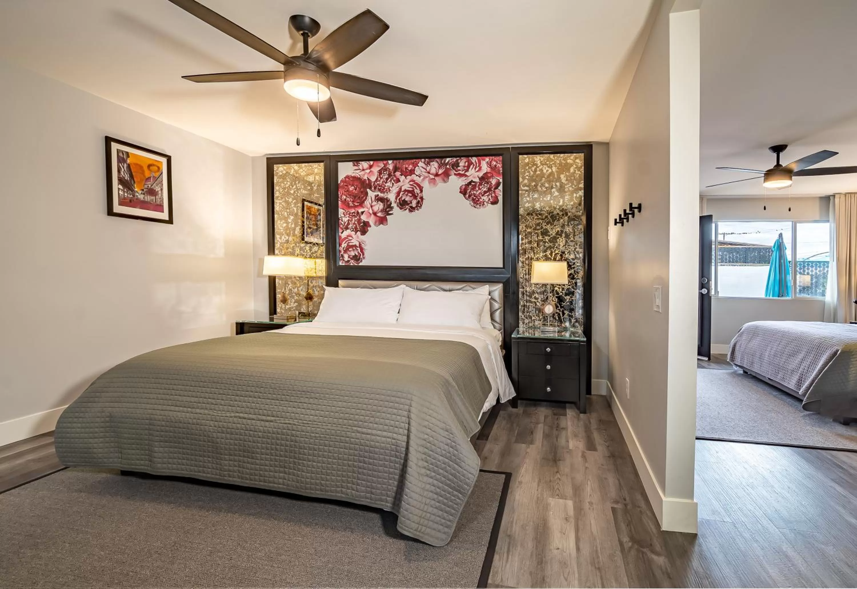 Bed in Onsen Hotel and Spa