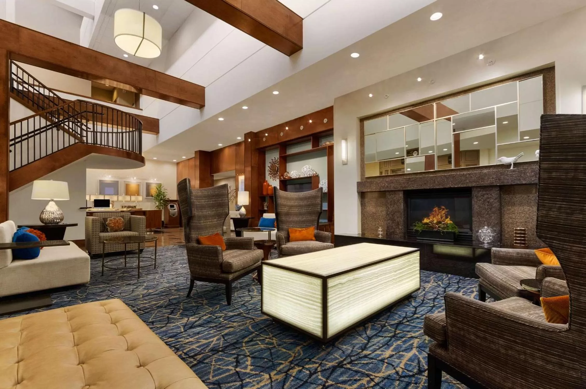 Lobby or reception in Hilton Knoxville