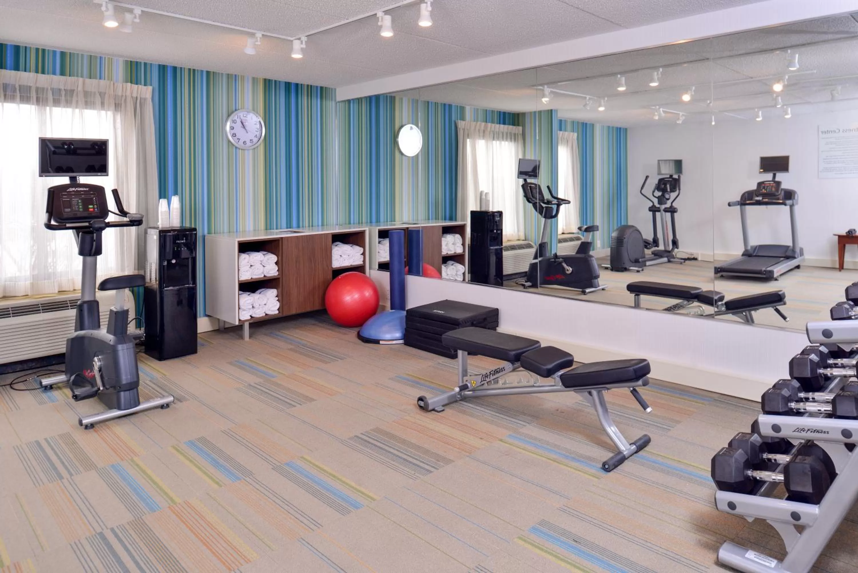 Fitness centre/facilities in Holiday Inn Express Rochester - University Area by IHG