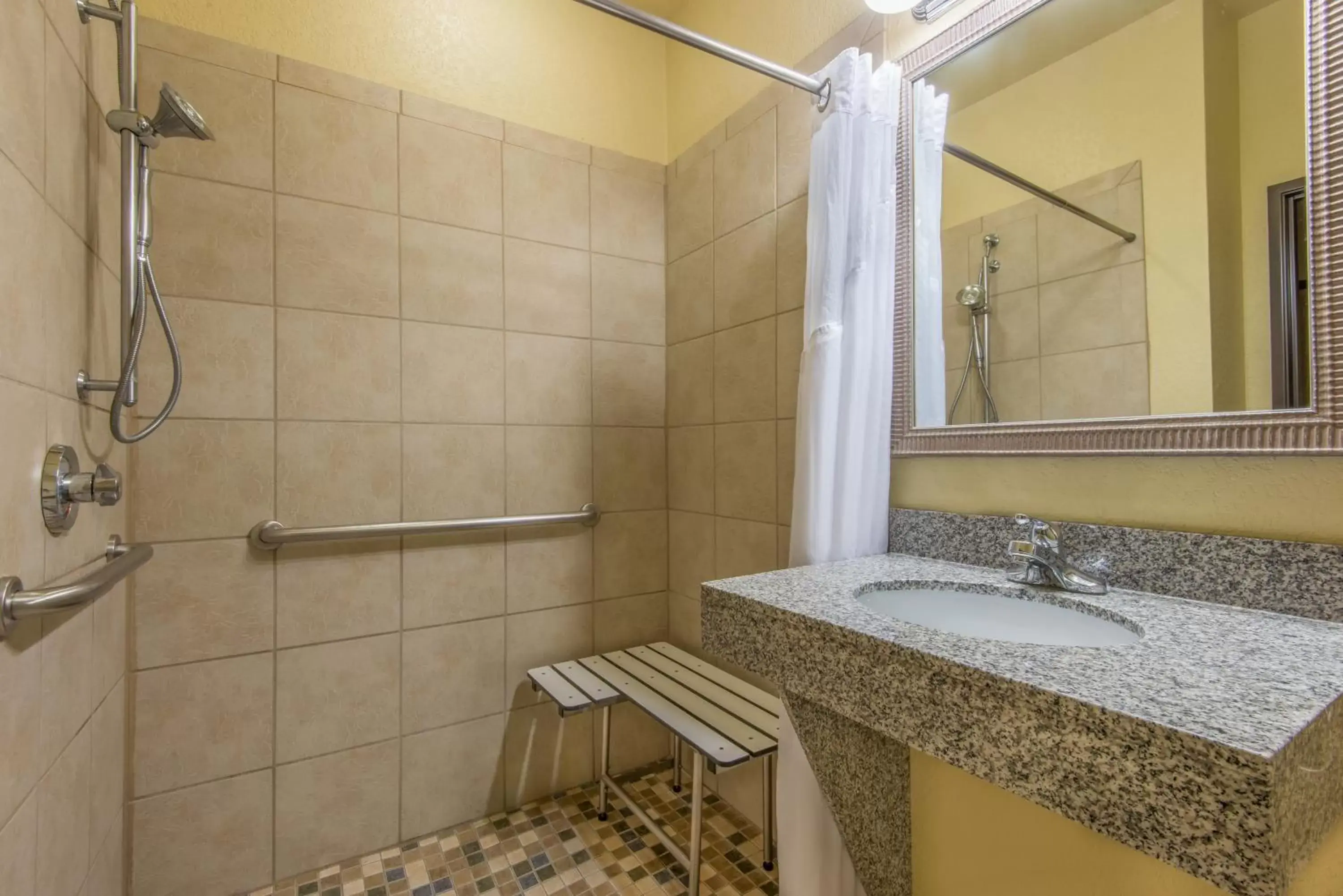 King Room with Roll in Shower - Disability Access in Holiday Inn Express Hotel & Suites El Dorado, an IHG Hotel King Room with Roll in Shower - Disability Access in Holiday Inn Express Hotel & Suites El Dorado, an IHG Hotel