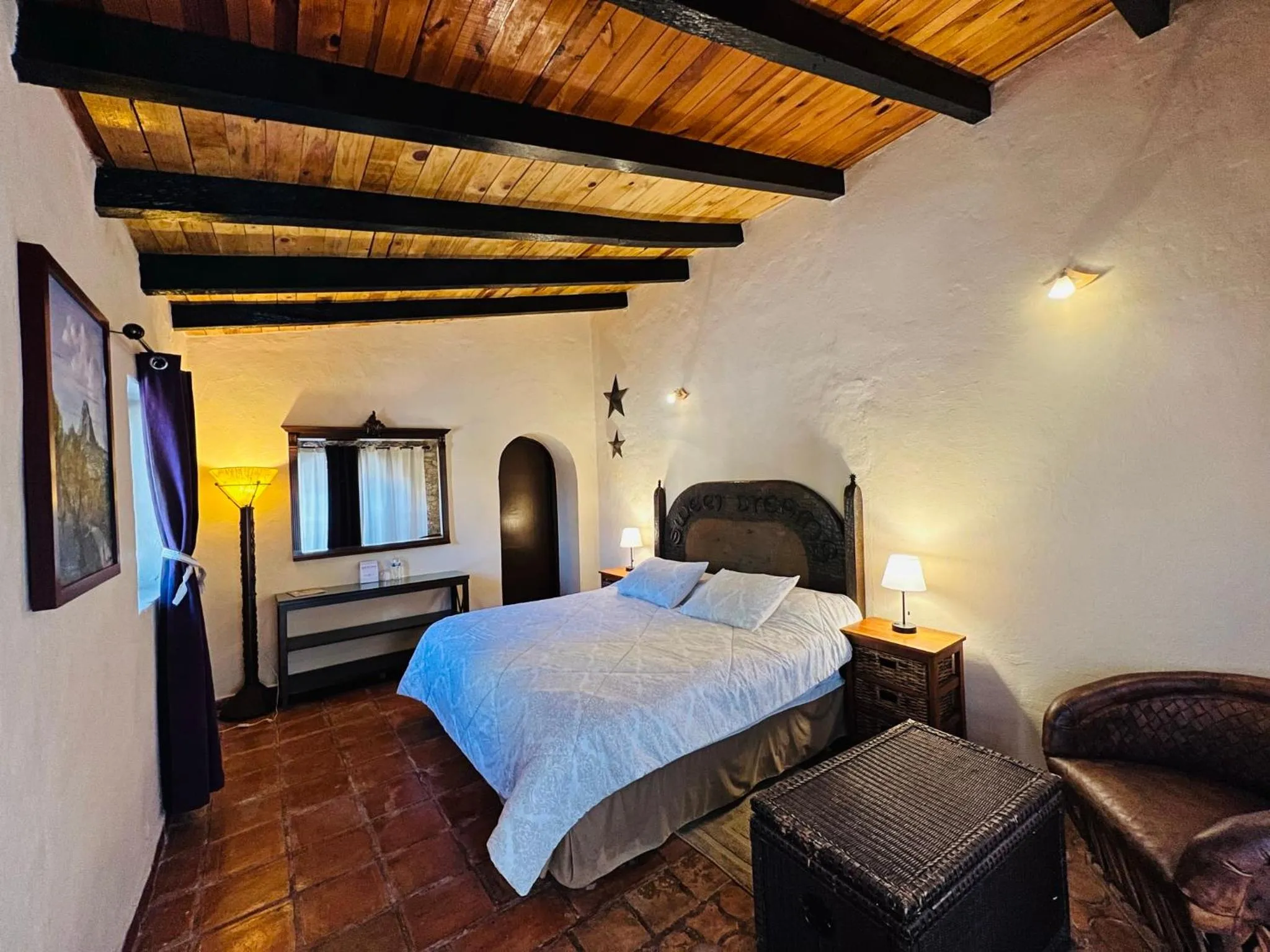 Bed in Hotel Parador Vernal