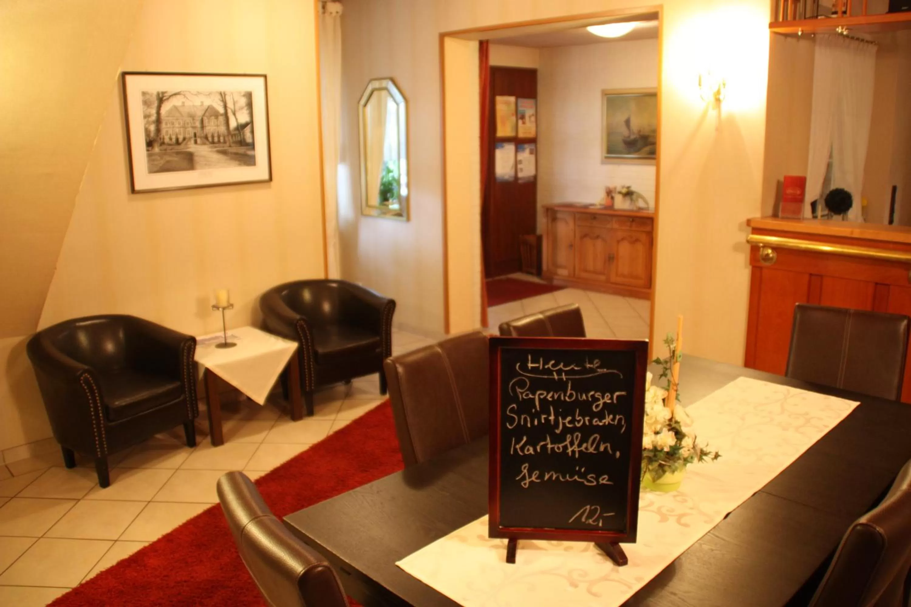 Lobby or reception, Seating Area in Landhaus Riedel