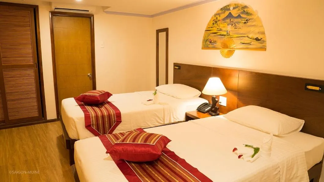 Bed in Saigon Mui Ne Resort