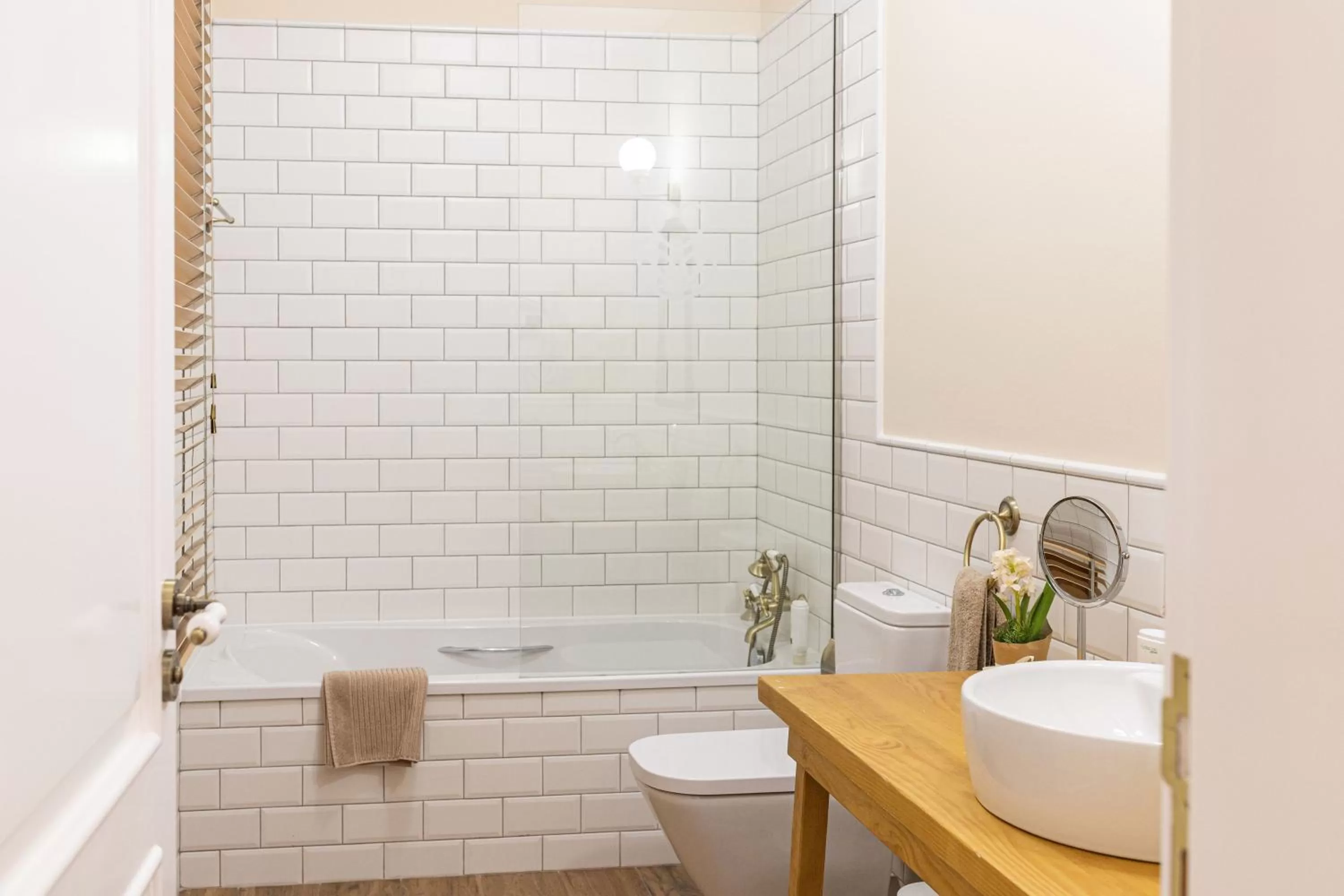 Shower in Hotel Rural Ohana