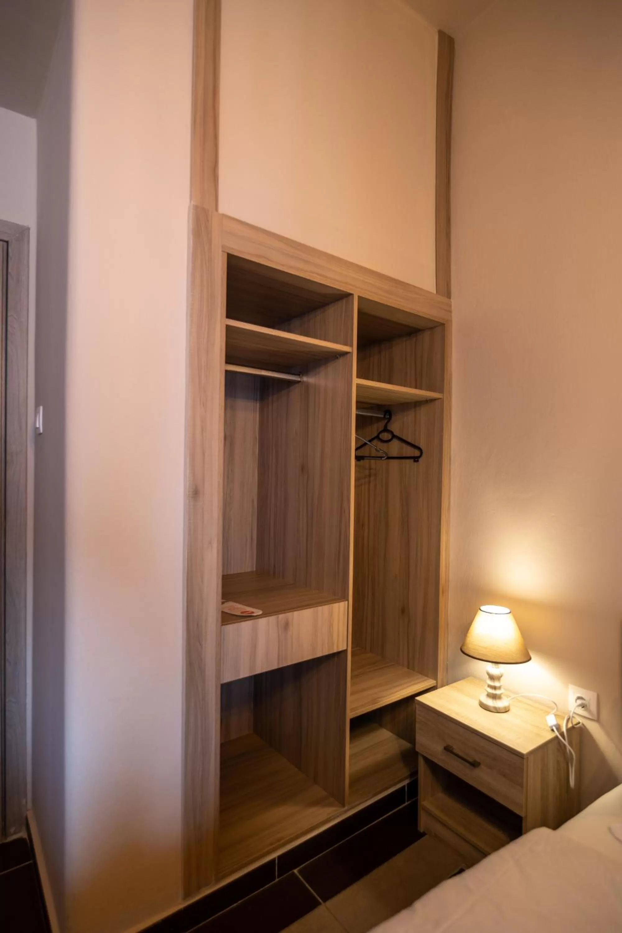 Bed in Votsalakia Hotel & Luxury Apartments