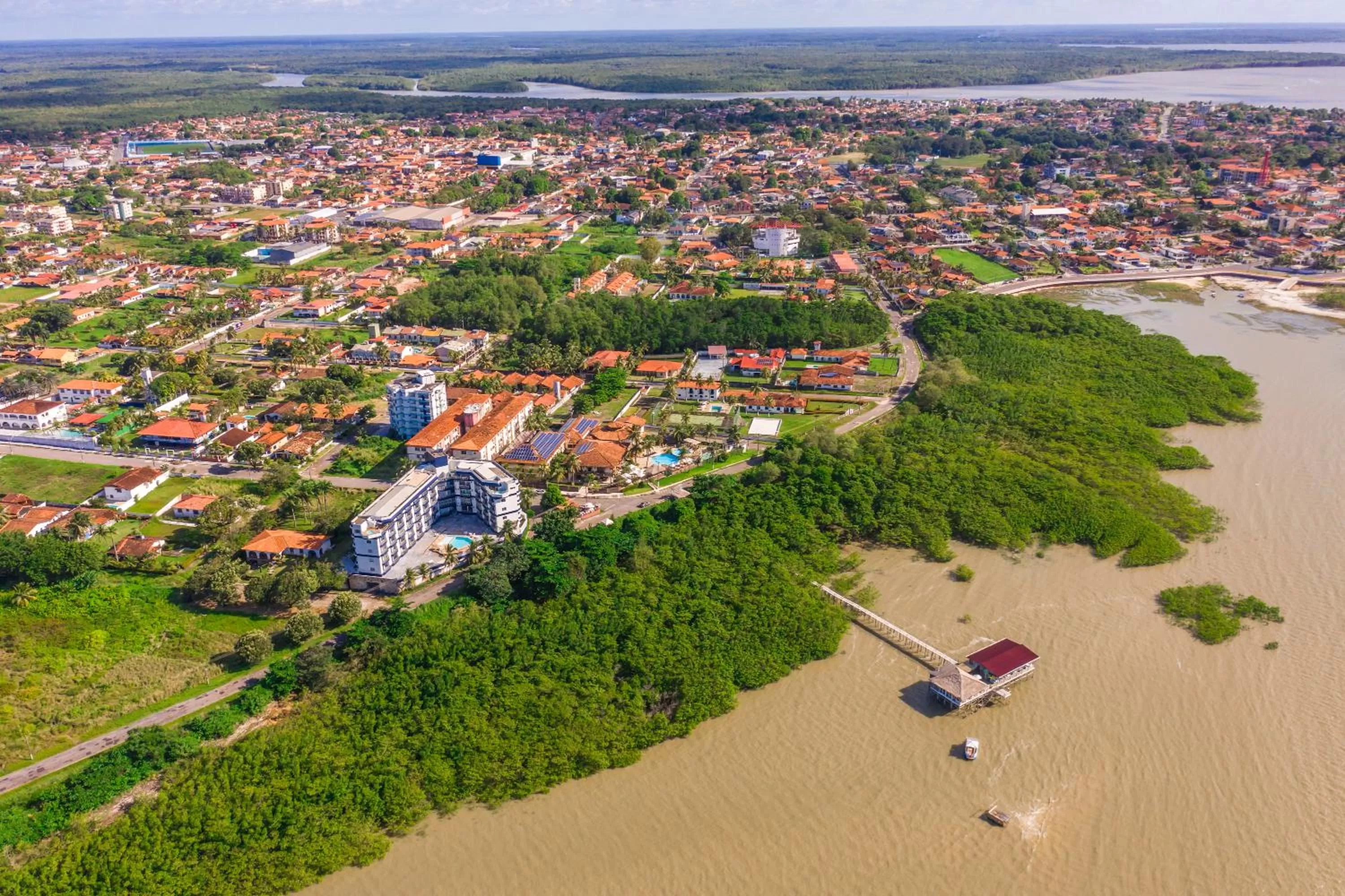 Bird's-eye View in Hotel Solar