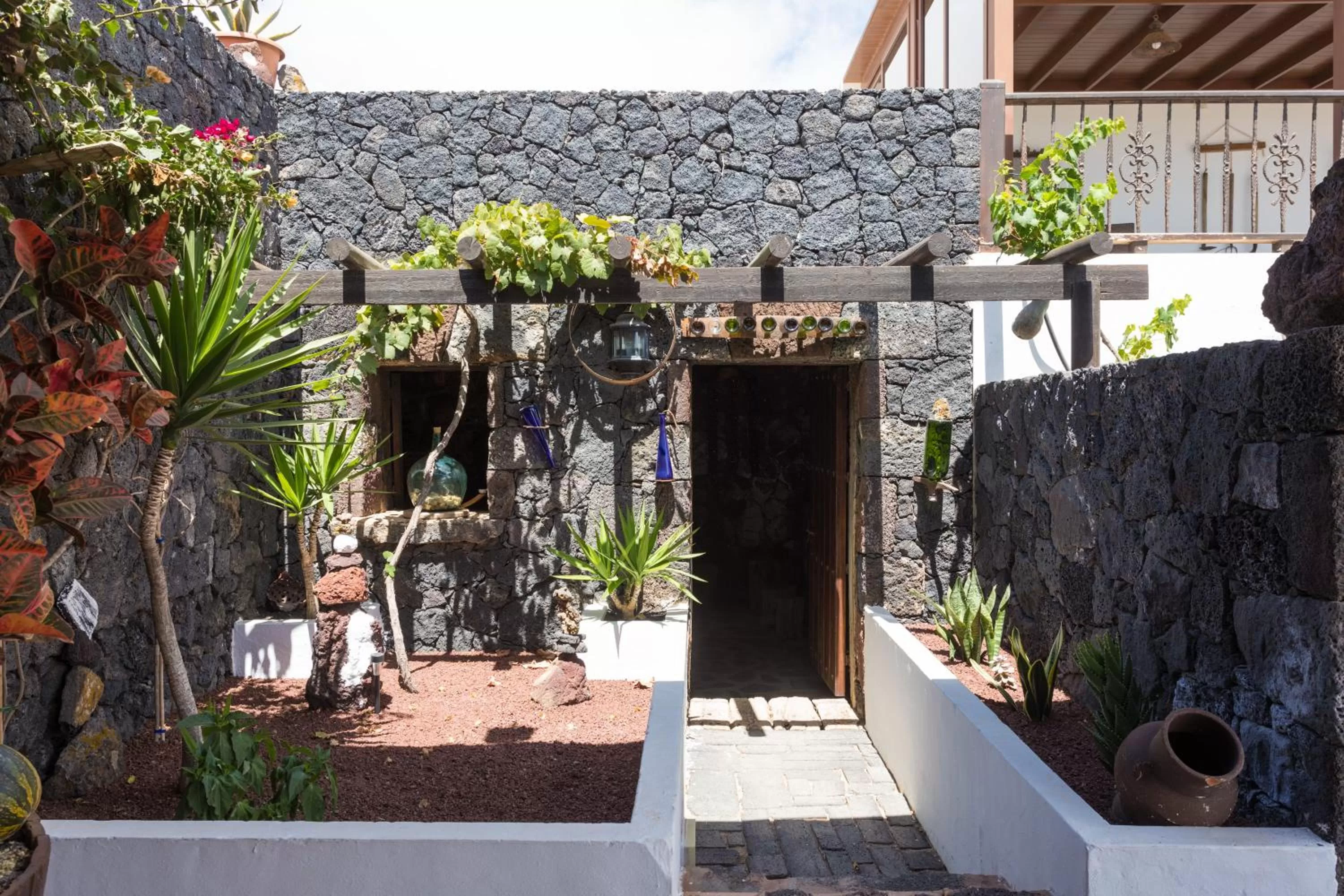 Garden in Villa El Jable Lanzarote