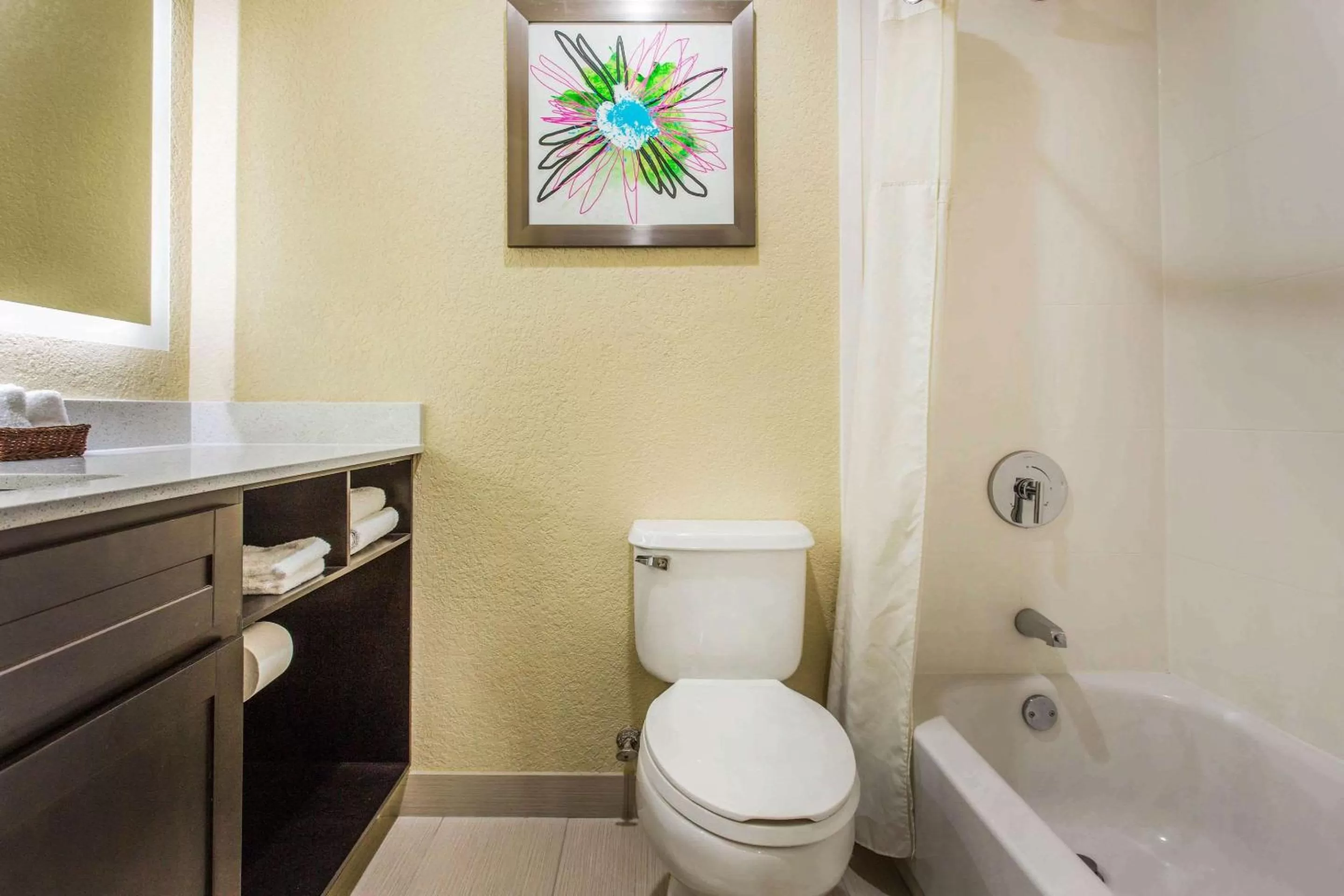 Bathroom in MainStay Suites Greenville Airport