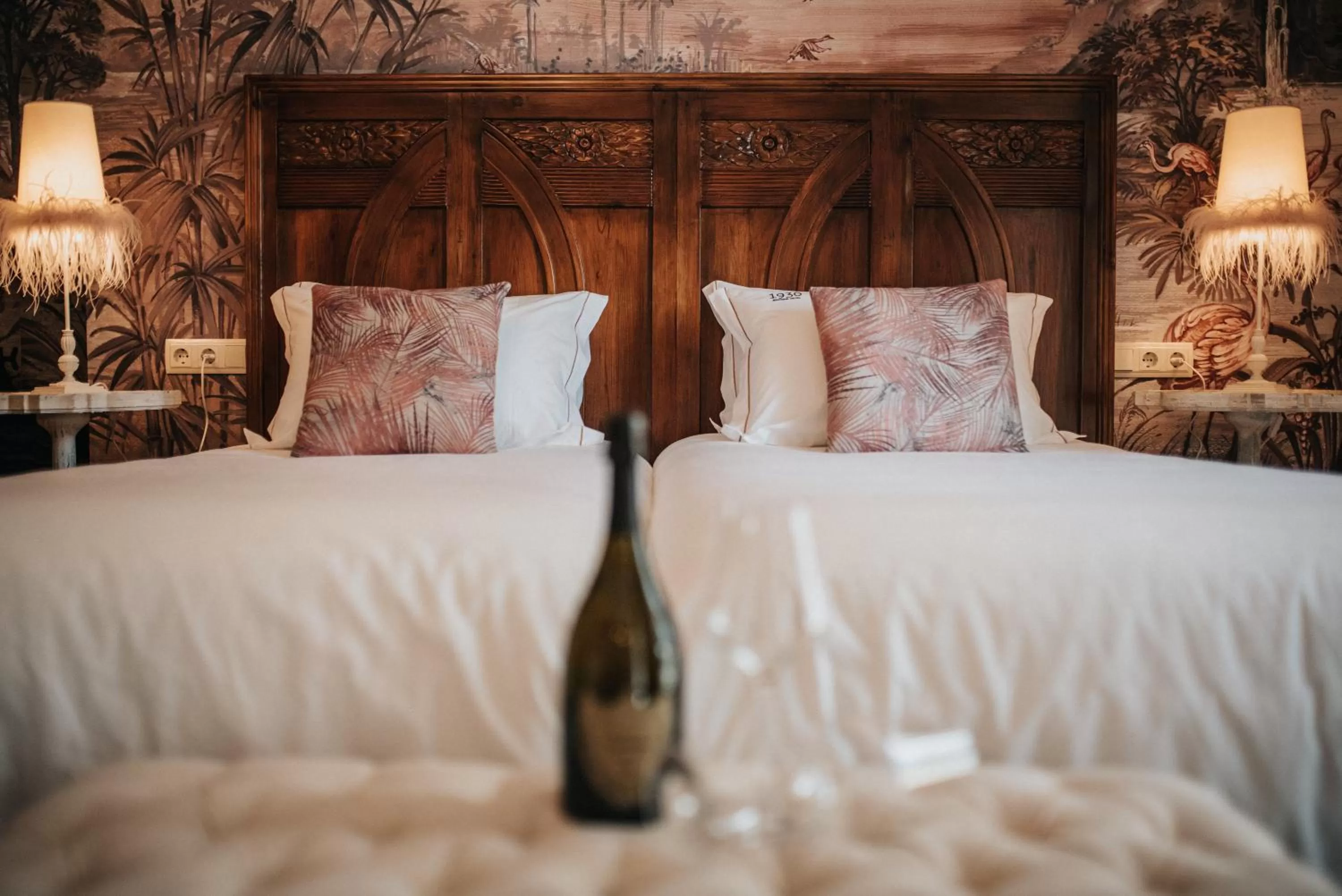 Bed in 1930 Boutique Hotel