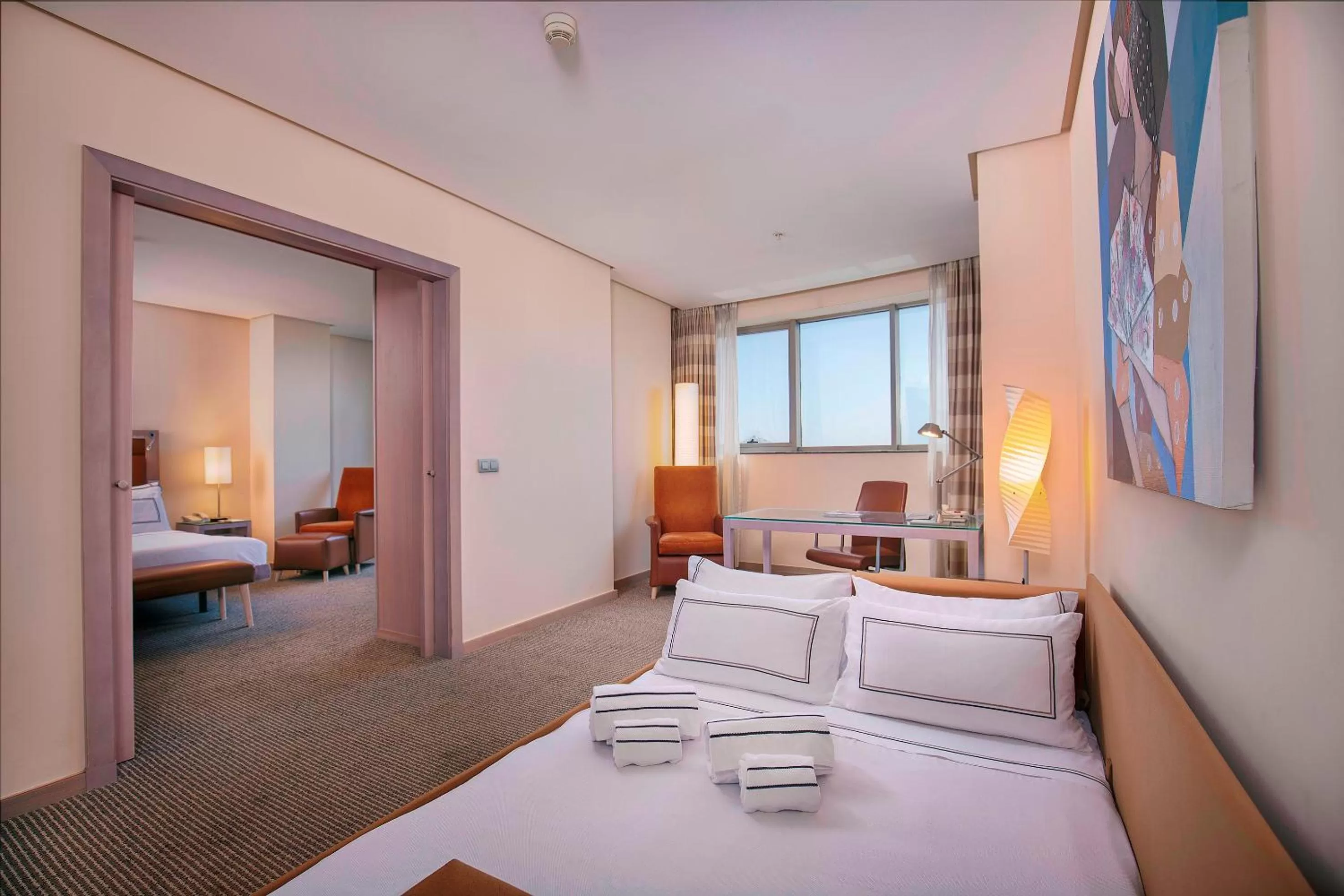 Bed in Melia Valencia