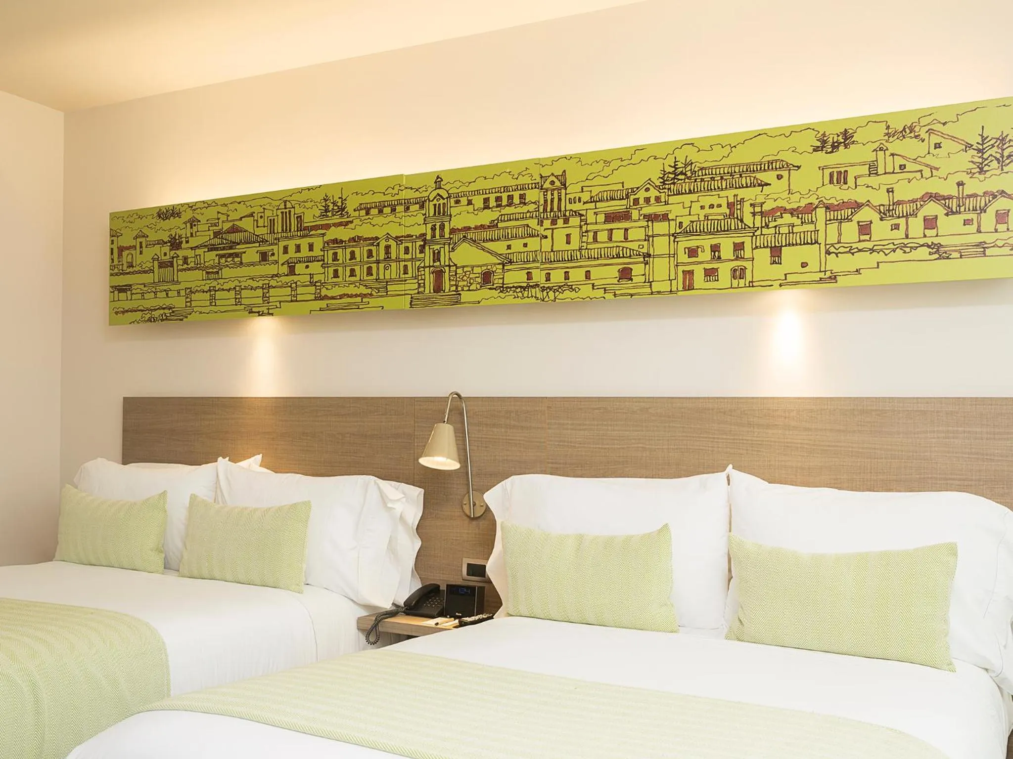 Decorative detail, Bed in Hotel bh Usaquén