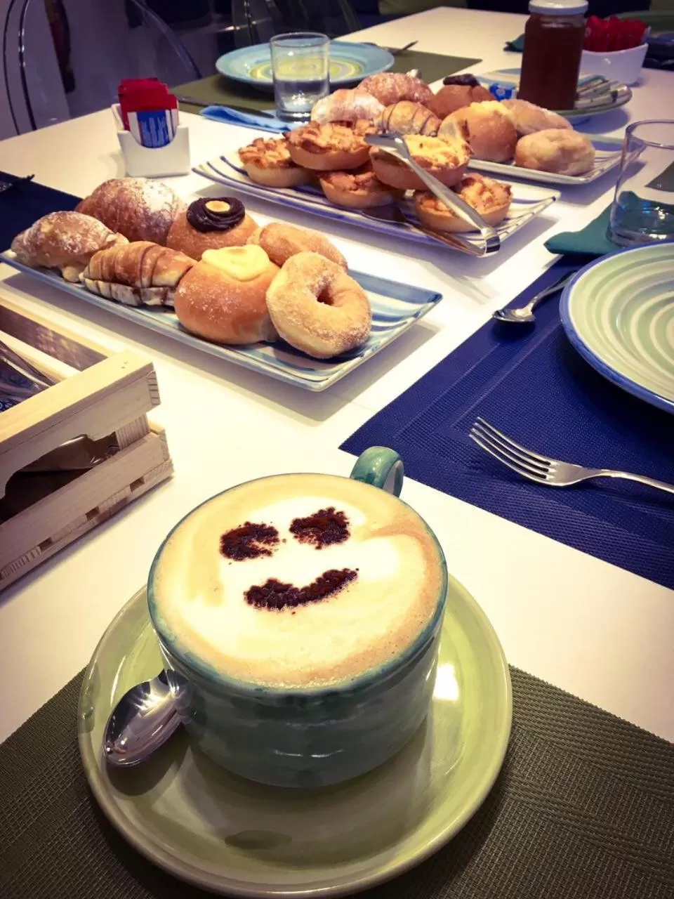 Italian breakfast in Al Parco Primavera B&B