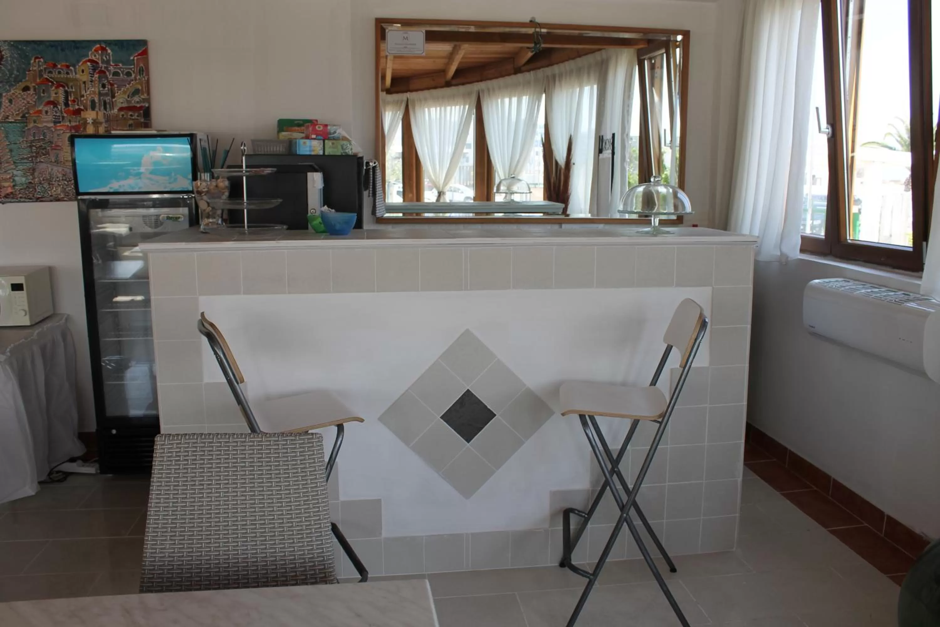 Lounge or bar in B&B Palazzo Manfredi Vieste, Fronte mare con Parcheggio