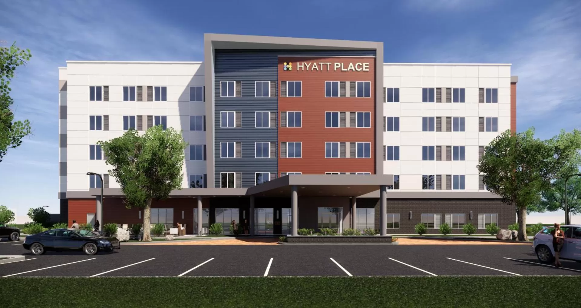 Property building in Hyatt Place Prince George